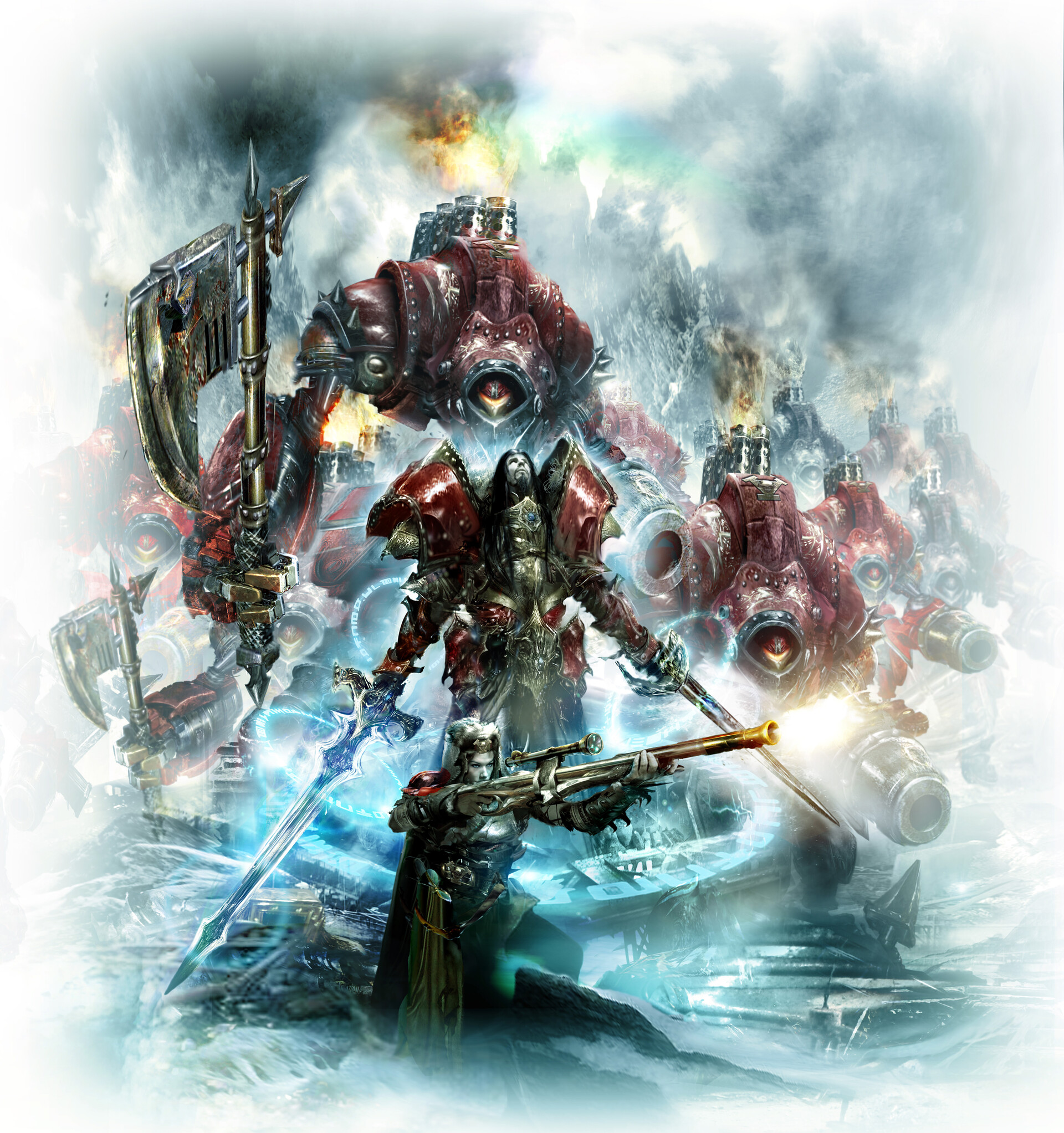 ArtStation Big Iron Iron Kingdoms cover art 2012