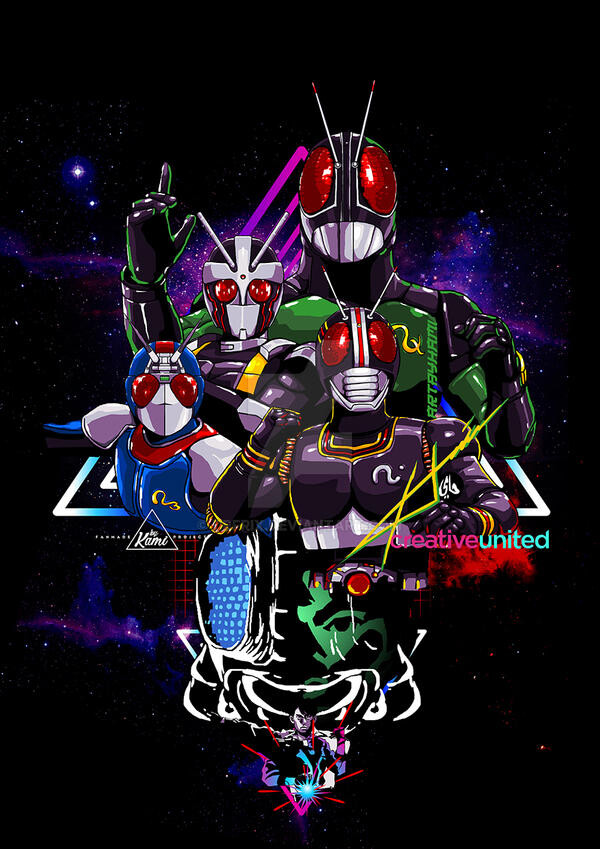 ArtStation - Kotaro Minami - Masked Rider Black RX