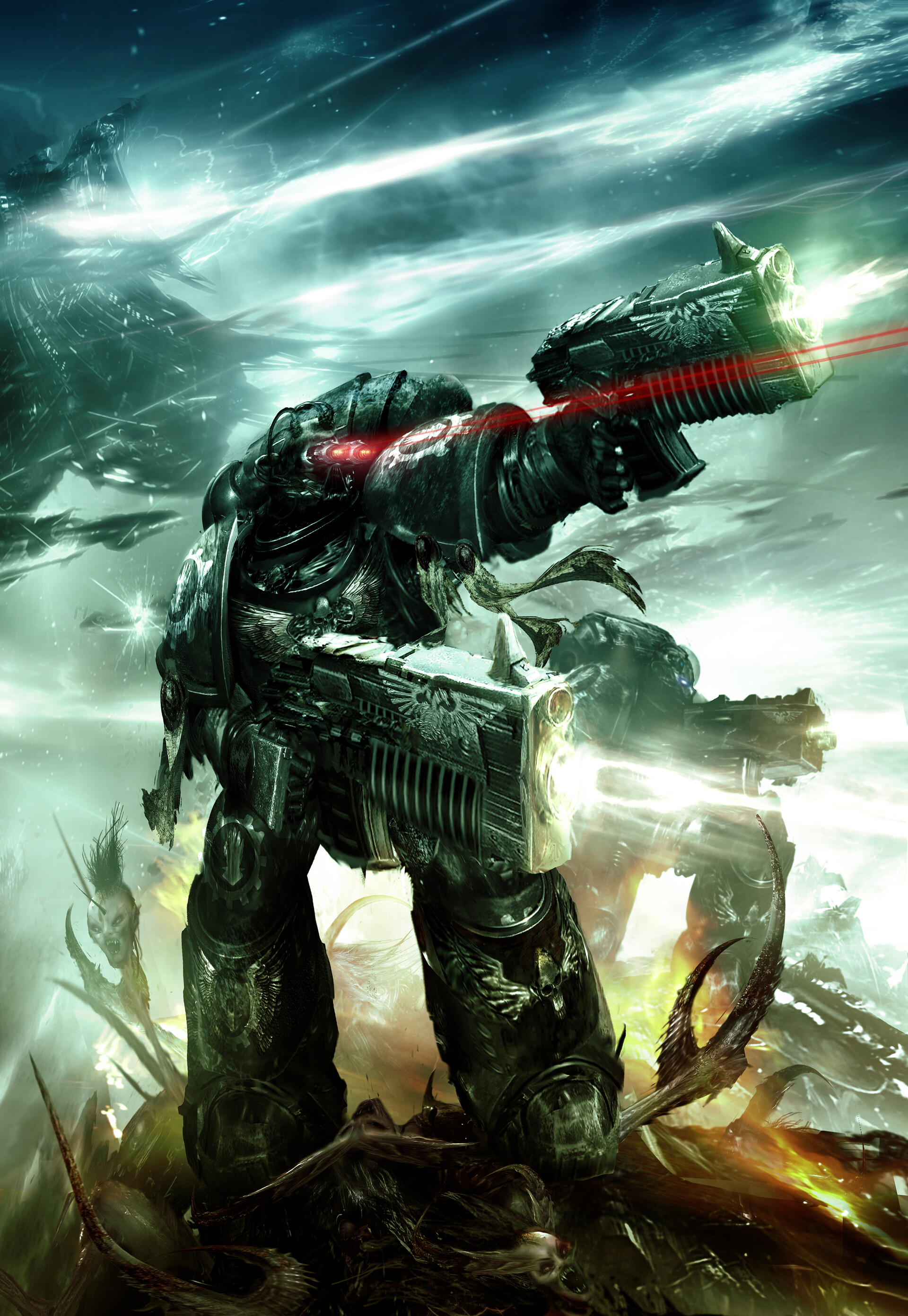 ArtStation Iron Hands designs