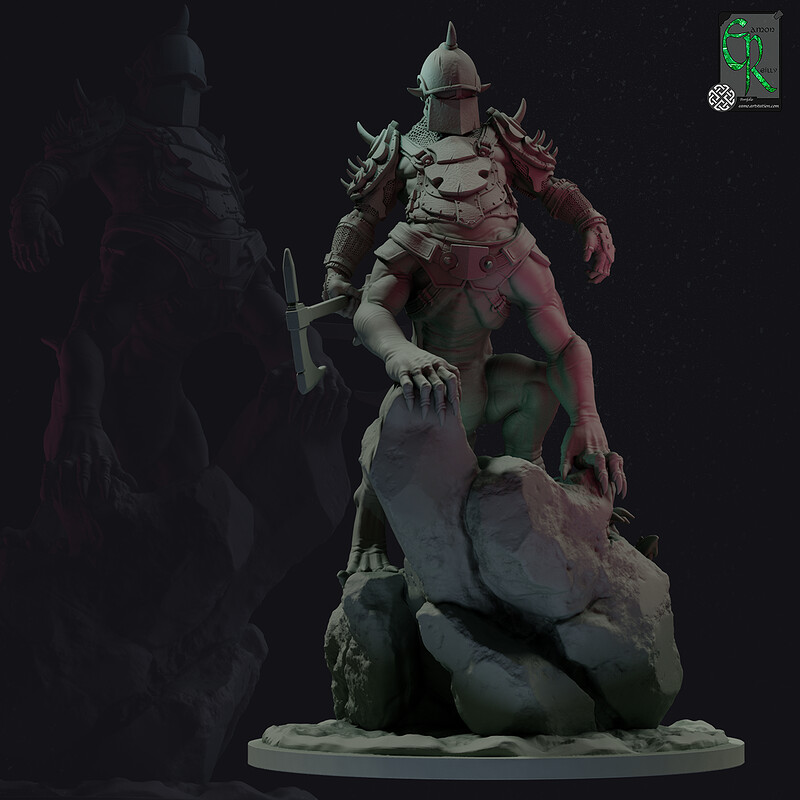 Dragon Centaur Miniature/Statuette