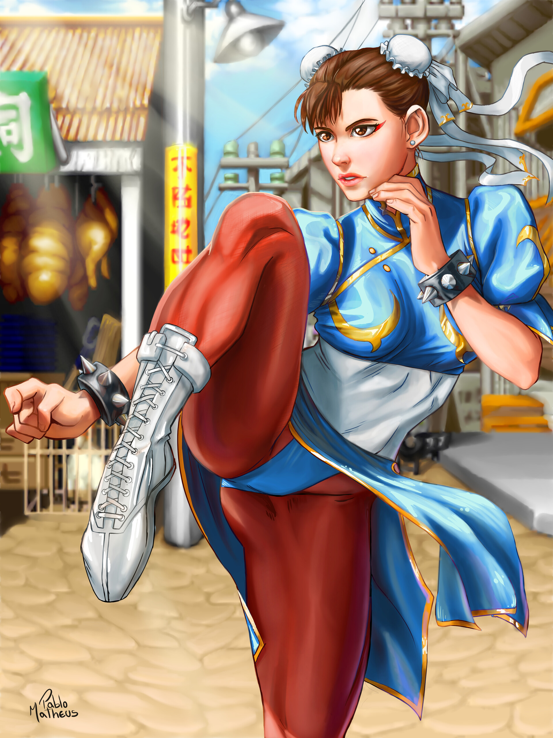 ArtStation - Chun-li (Street Fighter II)