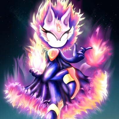 Blaze the Cat - Burning Princess