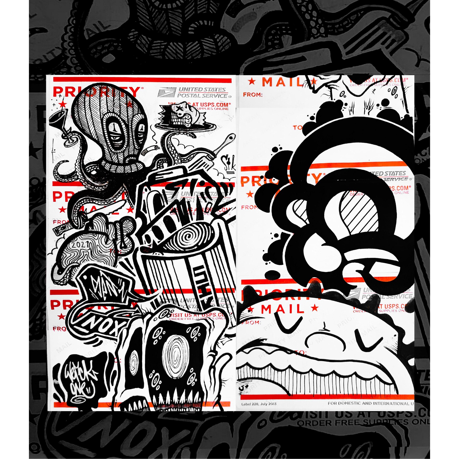 ArtStation - Priority Mail / Slap collab Ft; @sentznpk ...