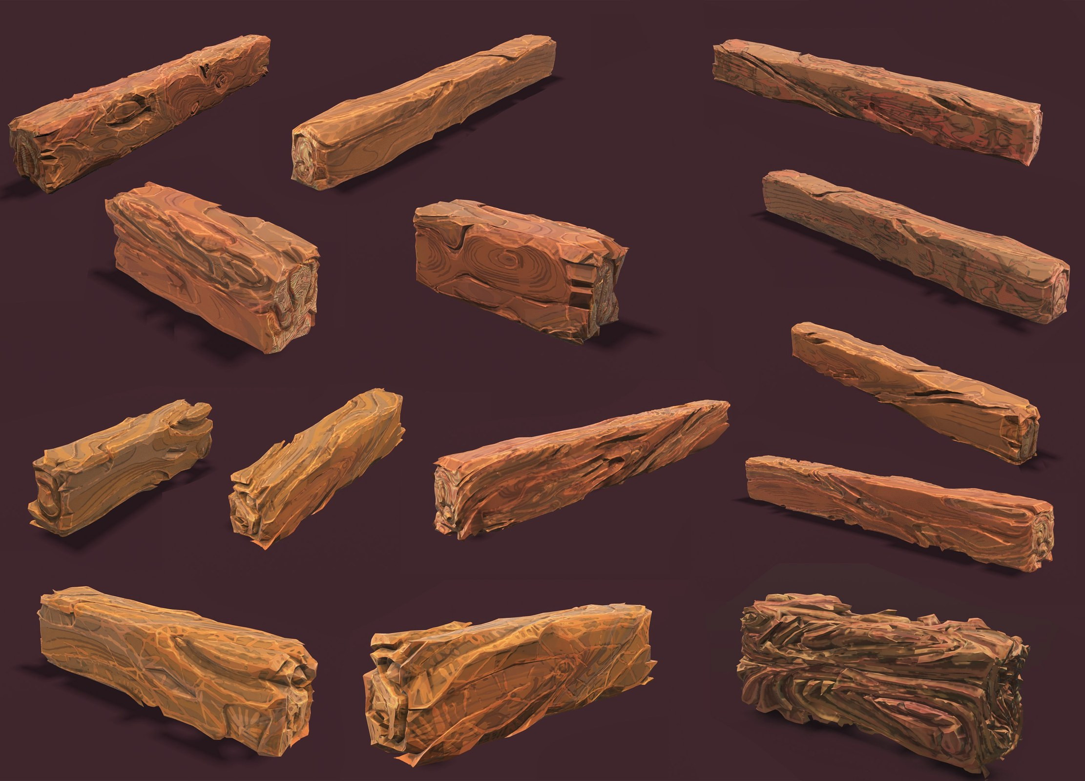 Some cool ones generated while developing (viewport screengrabs collage)