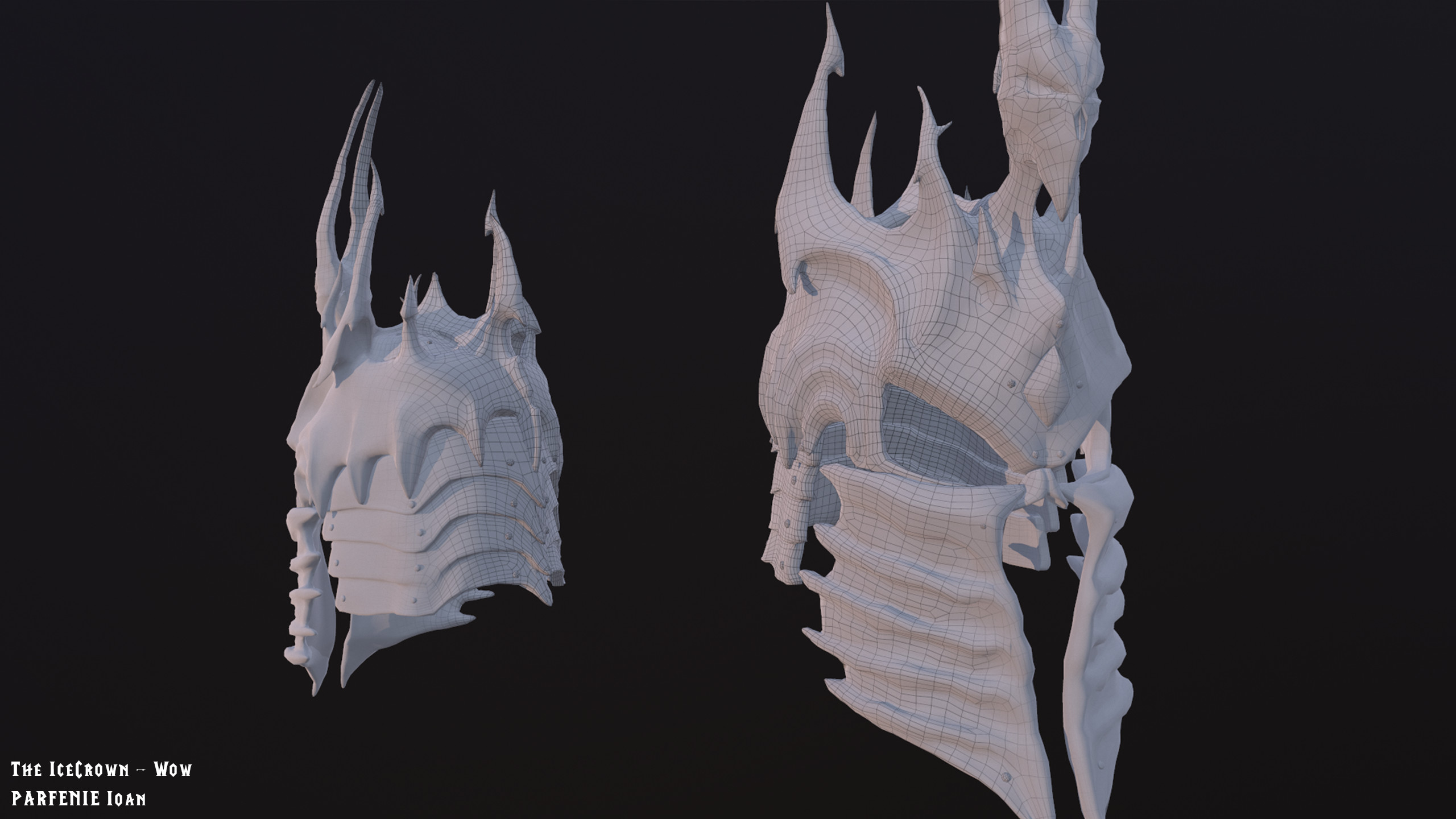 Artstation The Icecrown On Unity Wow