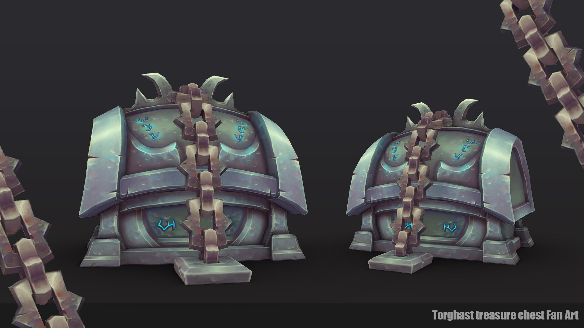 ArtStation treasure chest Fan art