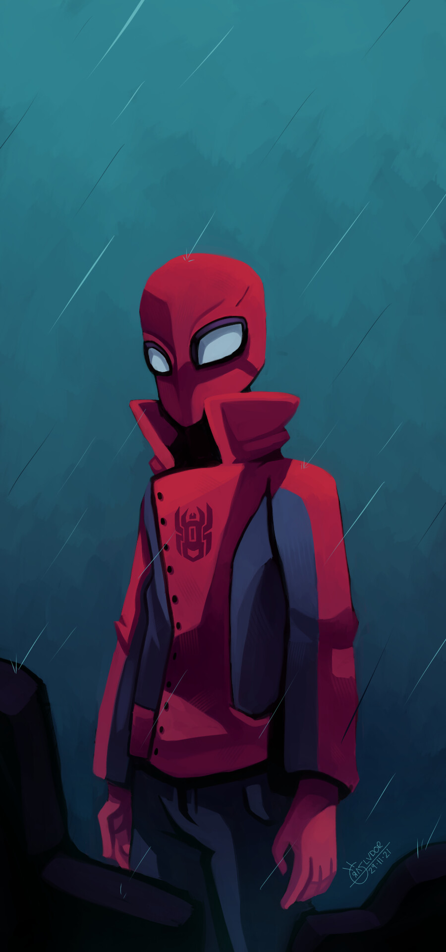 Spider man last shop stand