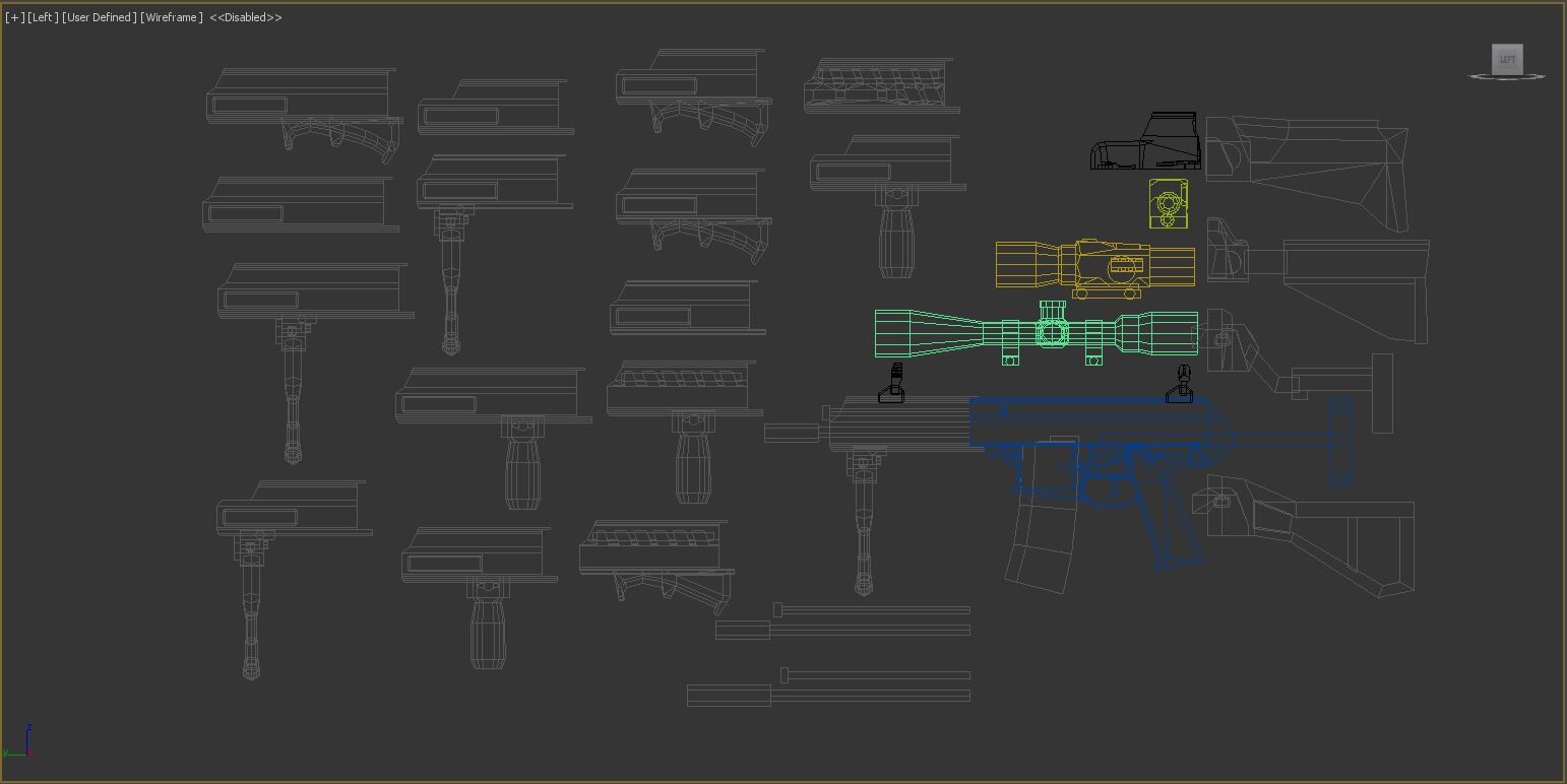 kwon YuJin - apc-556_gun_modelling