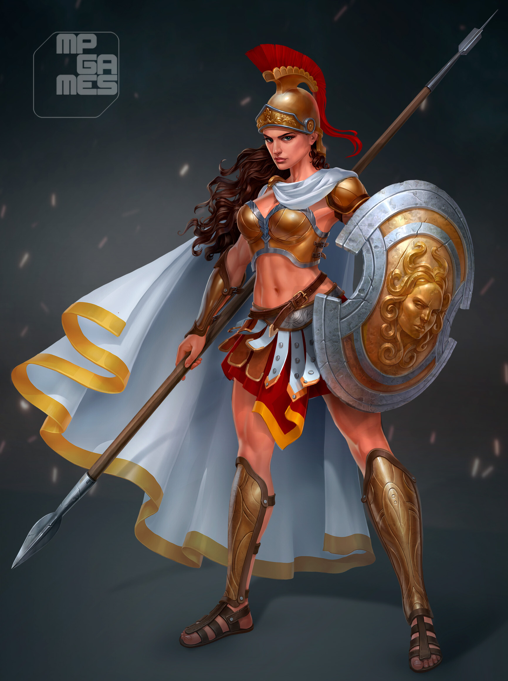 ArtStation Macedonian warrior