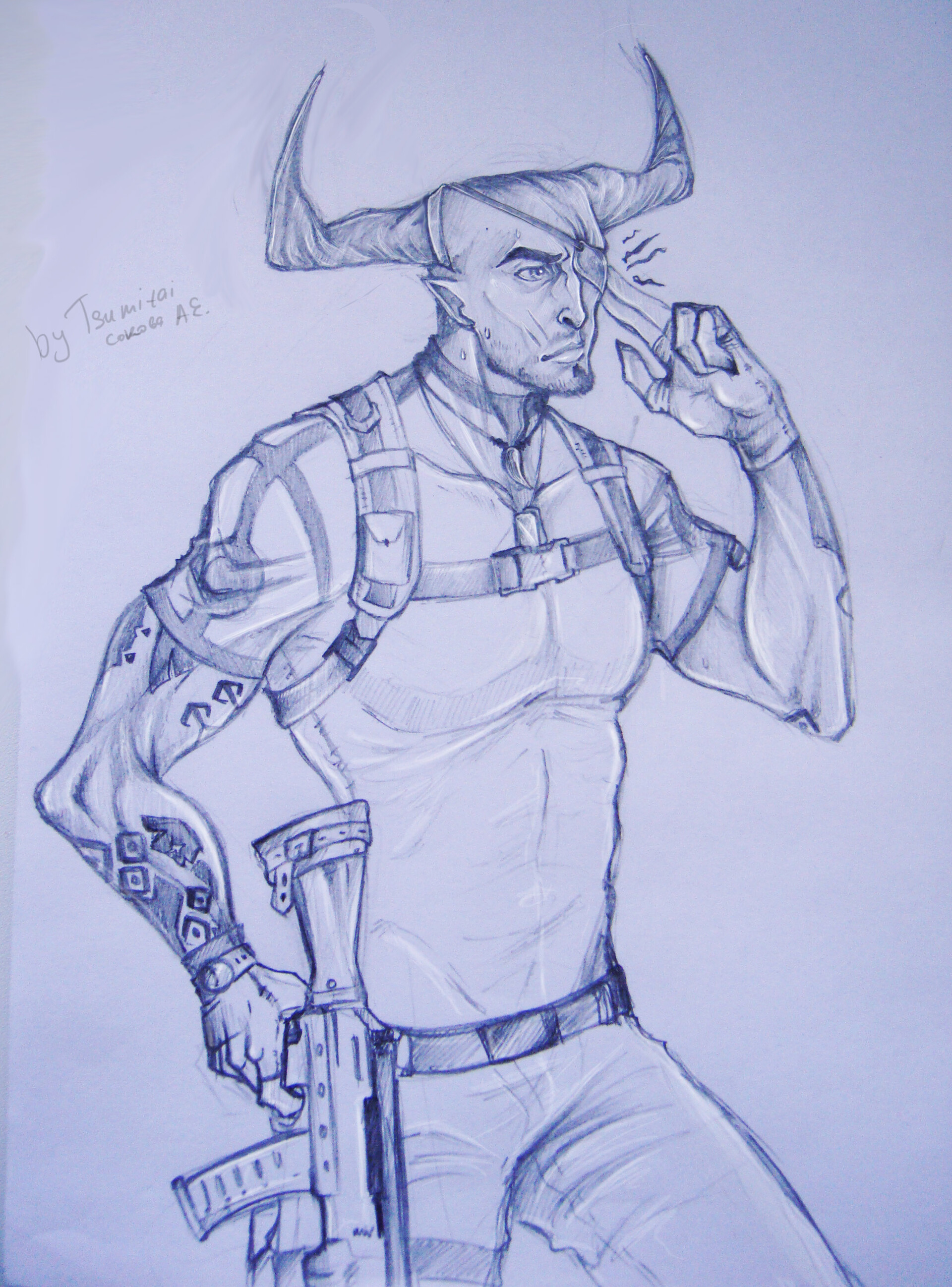 ArtStation Iron bull