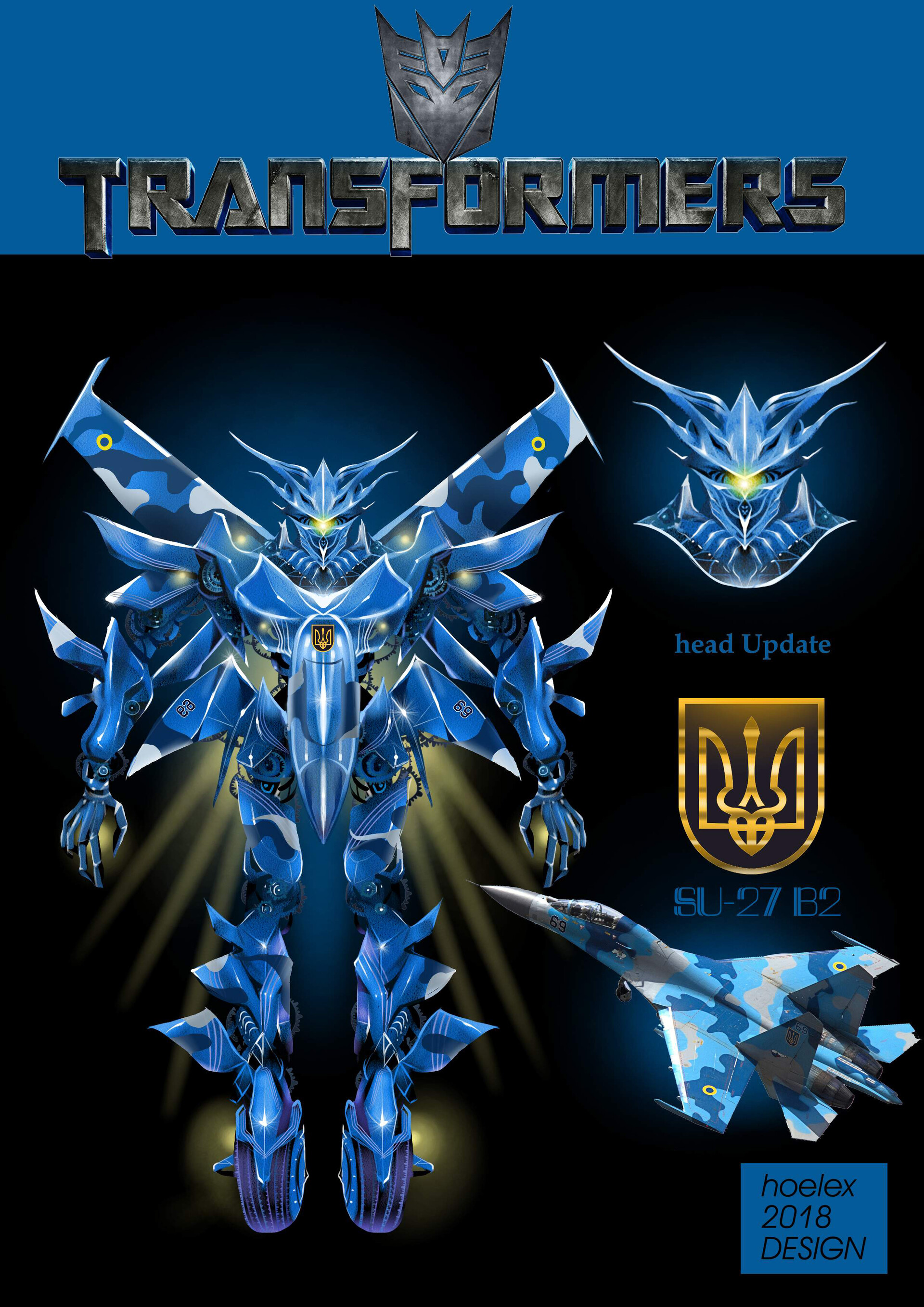 Alice misa心夢幻鏡by Hoelex浩理斯 ★【Hoelex機械人Robot系列】Transformers變形金剛俄羅斯空軍