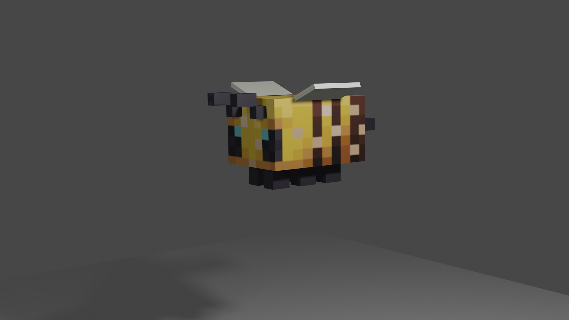 ArtStation - Cute Minecraft Bee 3D printed & hand painted gaming  collectible.