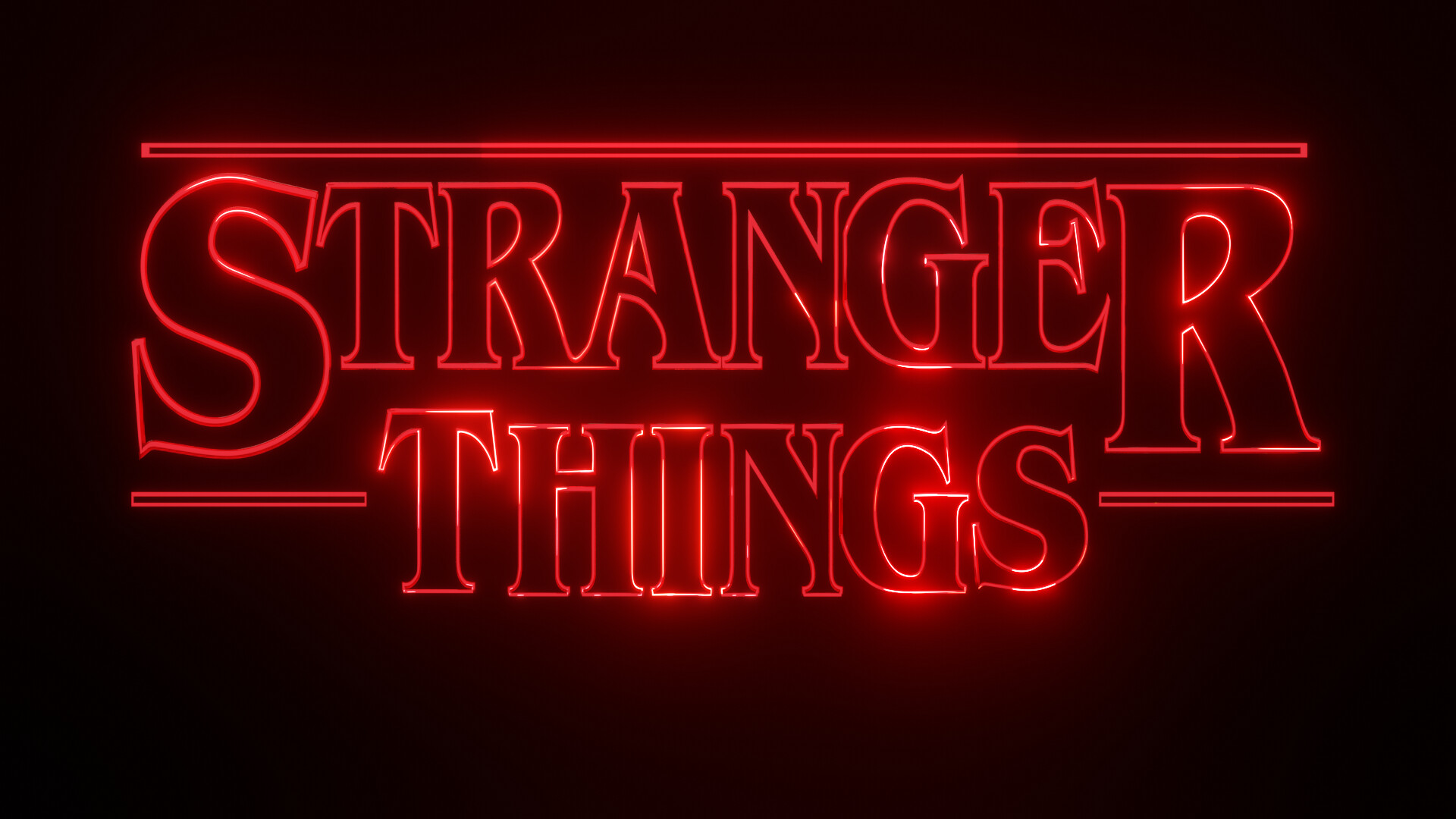 ArtStation Stranger things Intro BLENDER