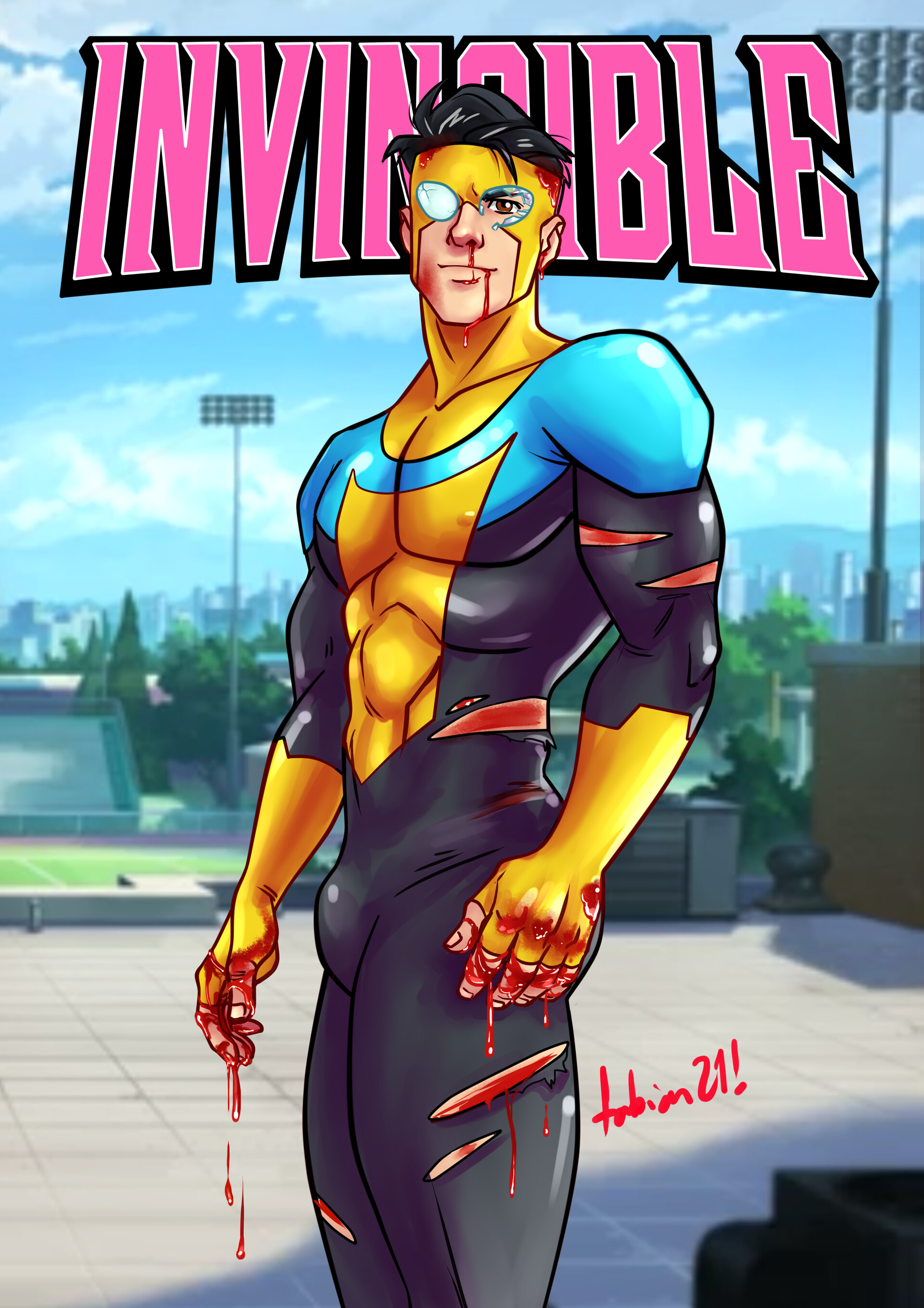 ArtStation Mark Grayson Invincible