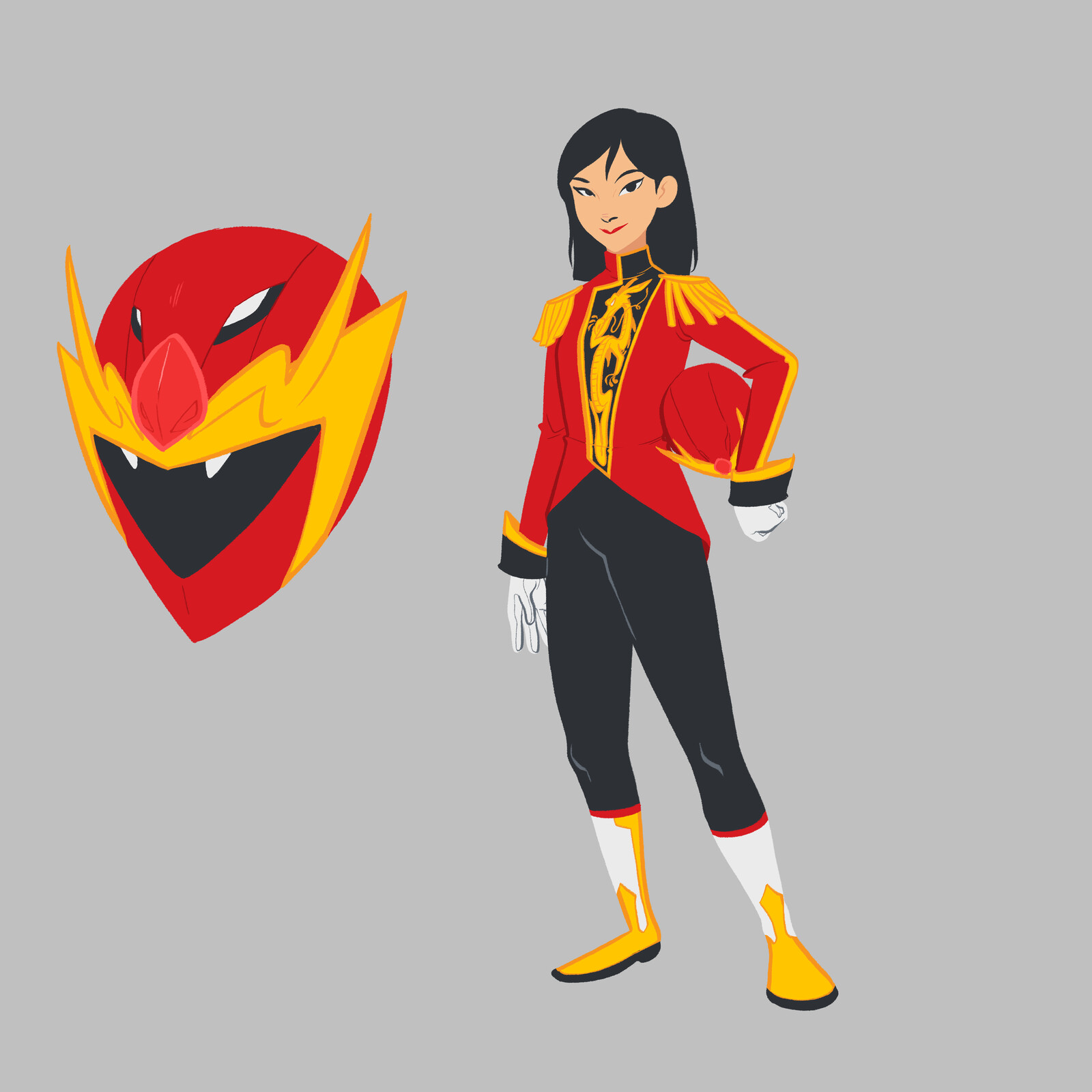 Mulan, Red Dragon Ranger