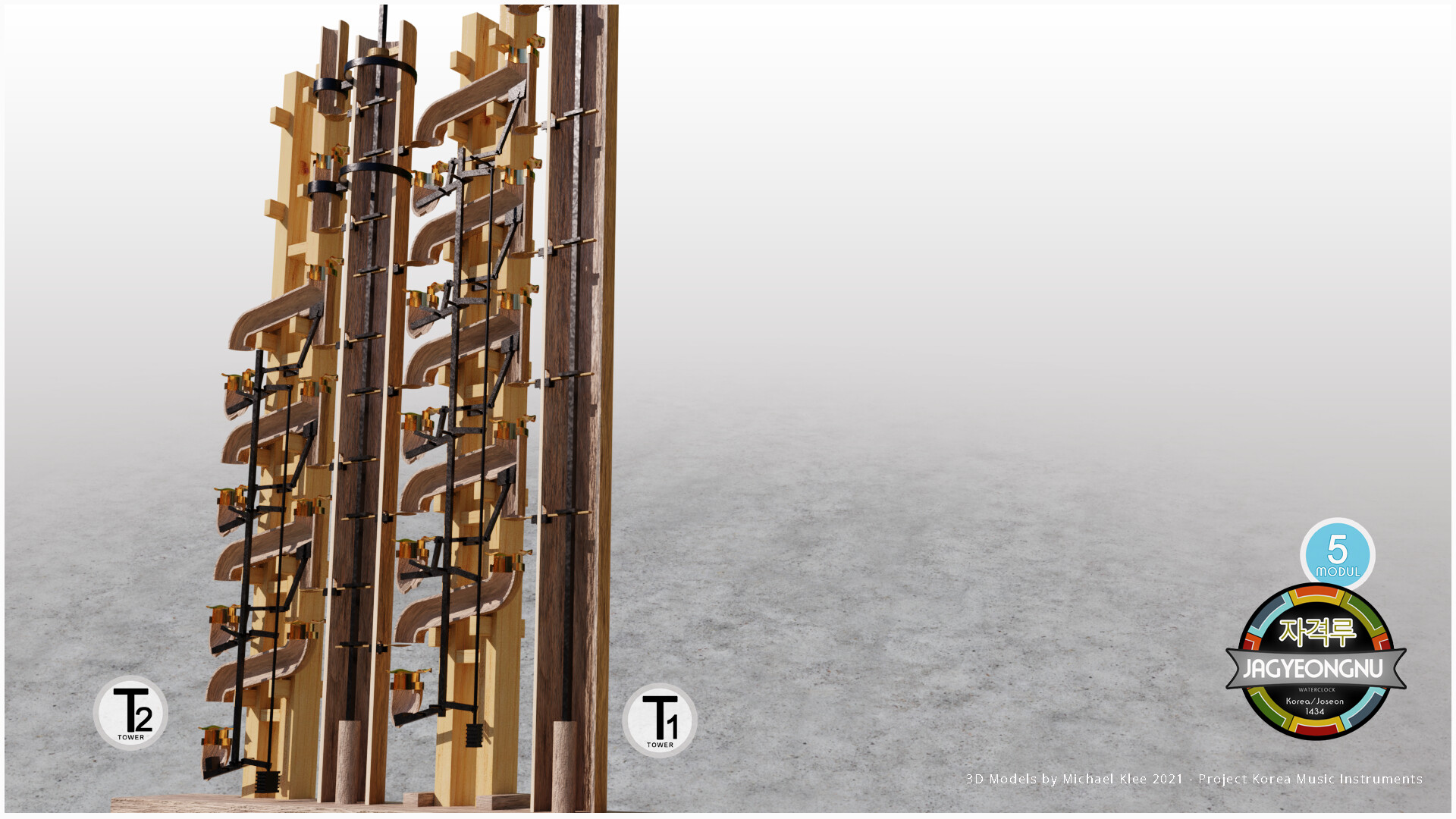 Michael Klee - JAGYEONGNU 자격루 - Korea Waterclock 1434