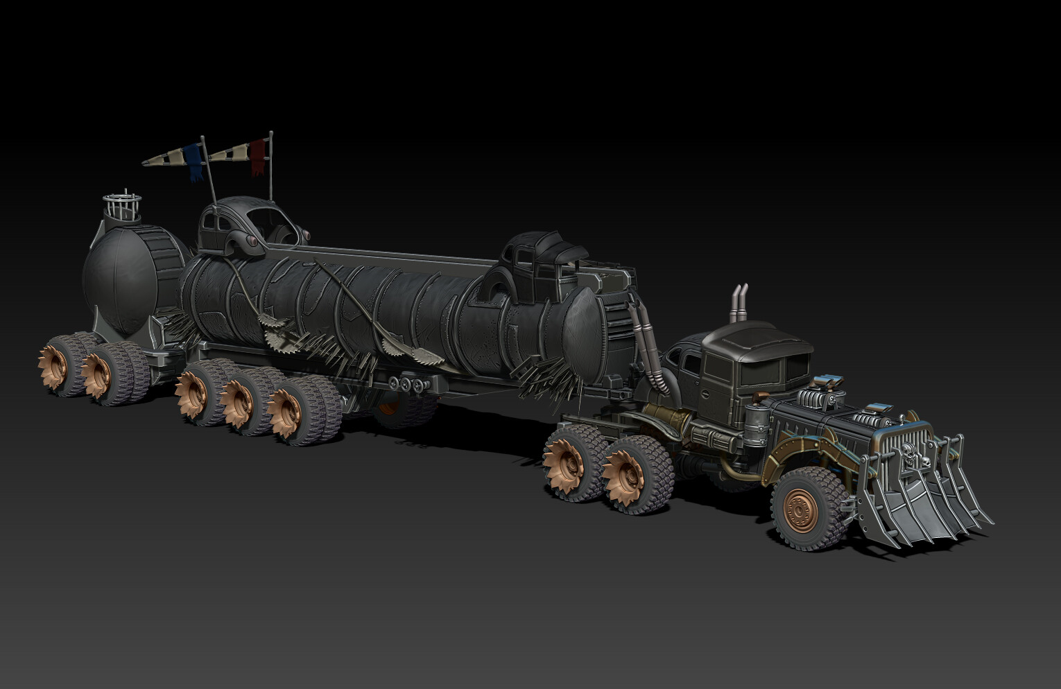 Mike Anciello Mad Max Fury Road War Rig