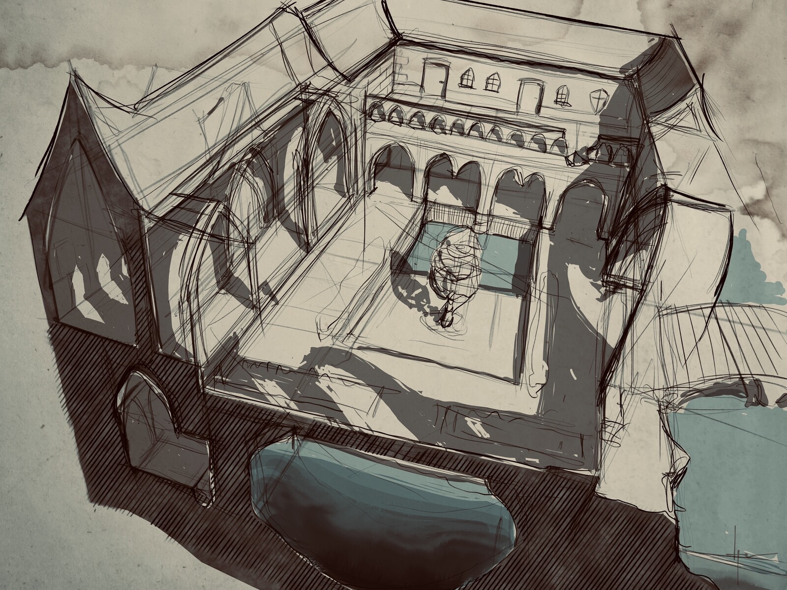 Gothic Patio