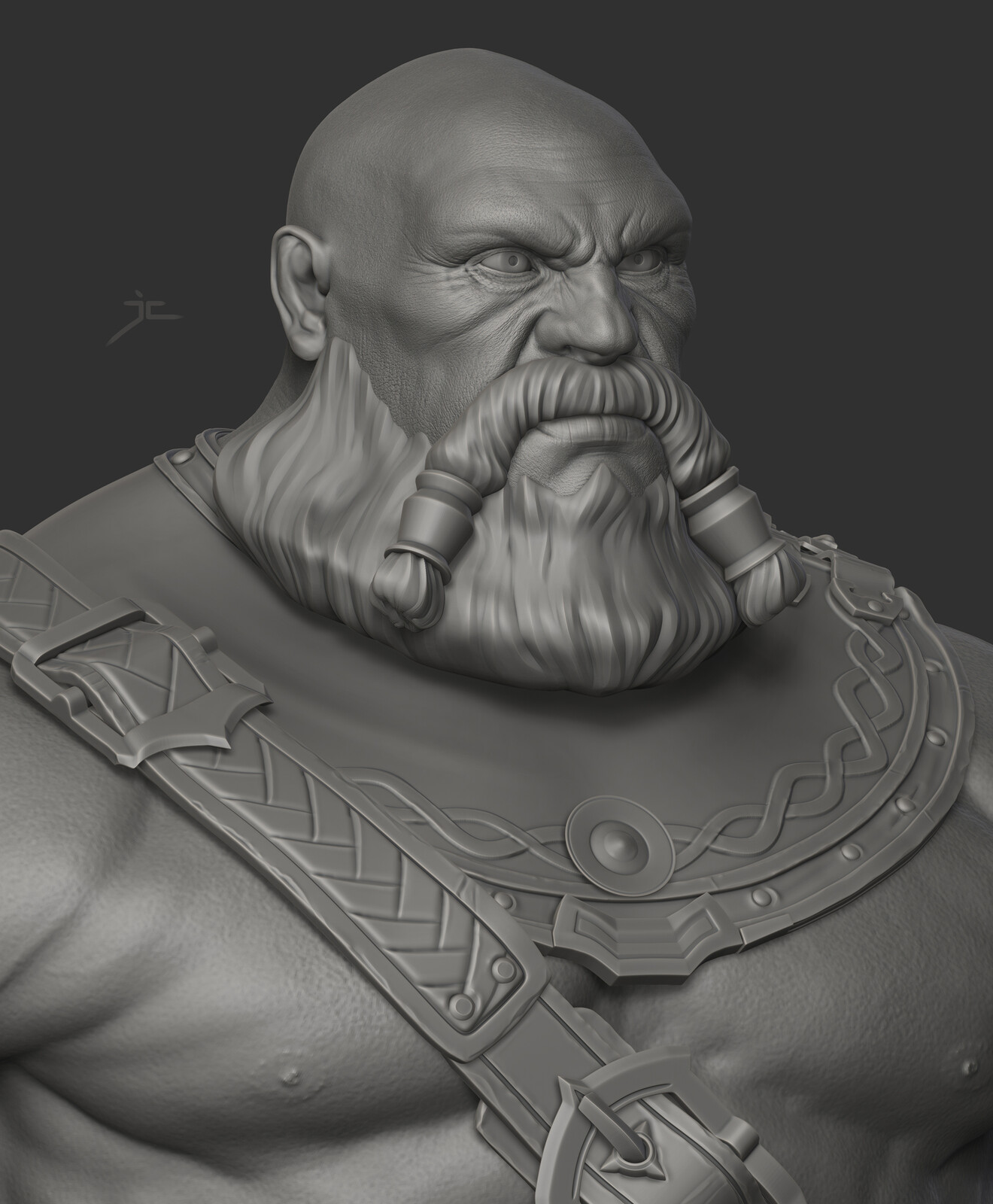 ZBrush Clay Render