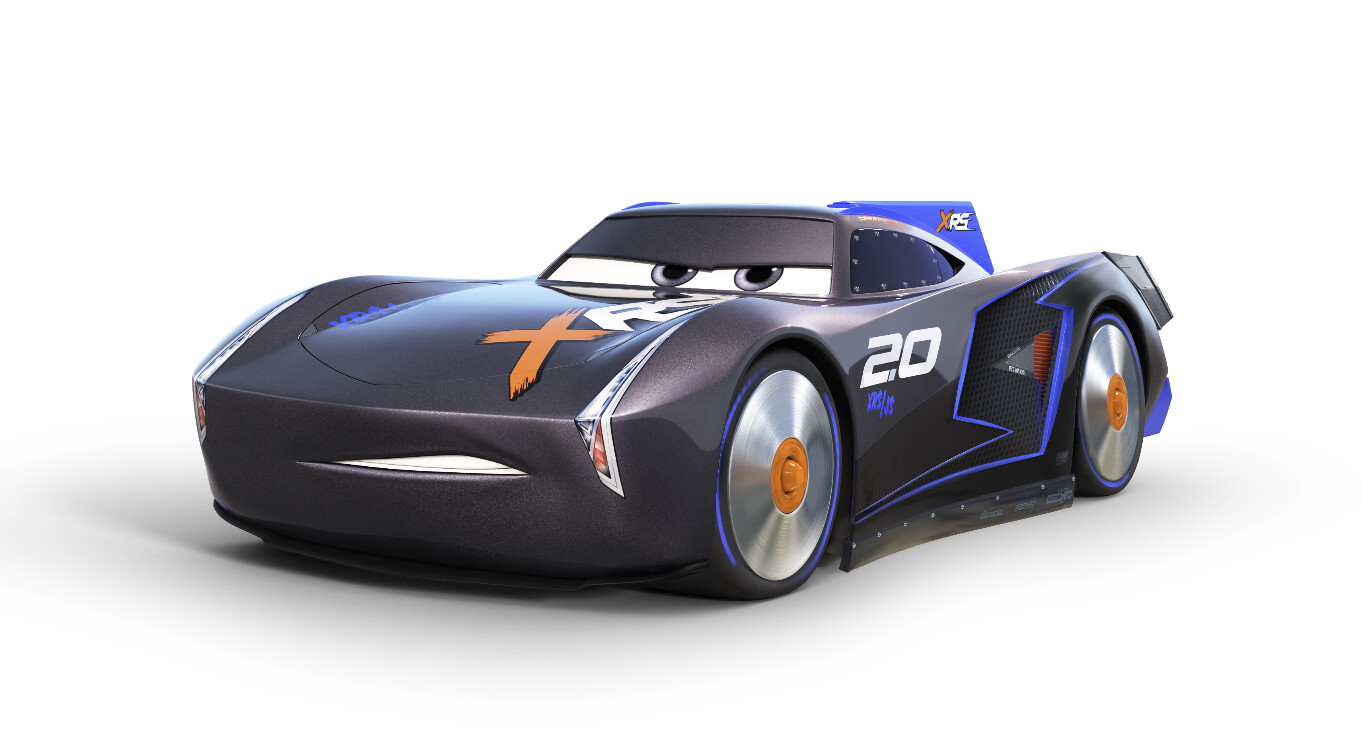 Jackson Storm Transparent ArtStation Pixar Cars Packaging Renders