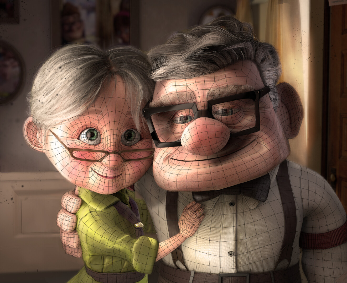 Miriam Raya García - Ellie and Carl (from Up, Disney Pixar)