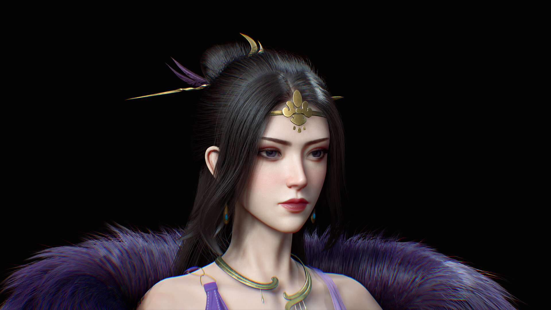 The White Haired Imperial Concubine Spoiler www.artstation.com