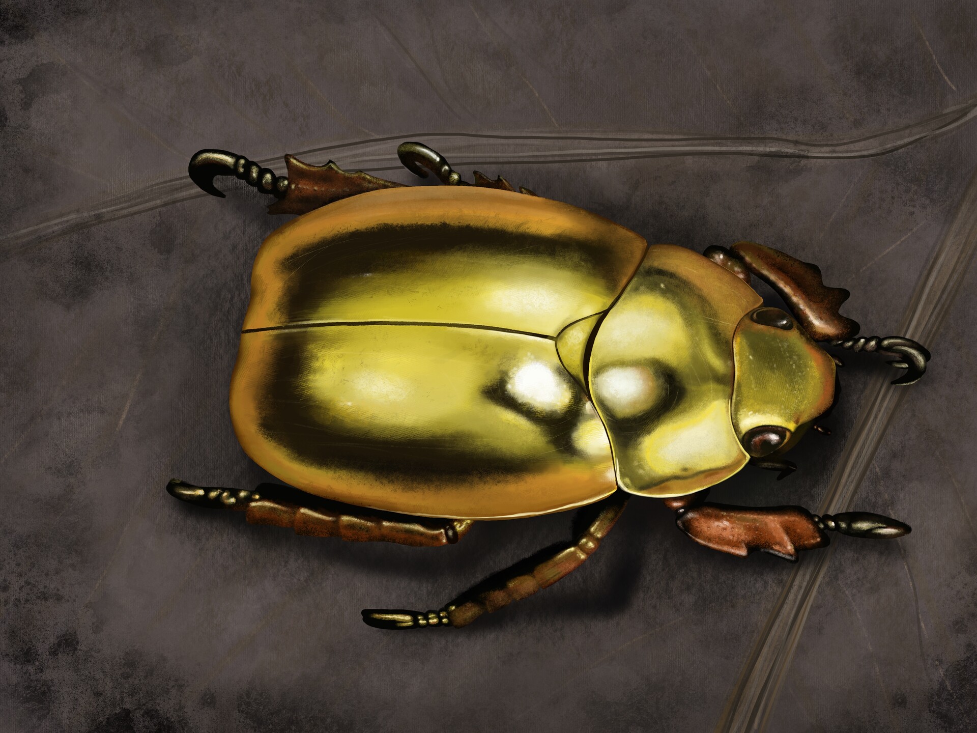 ArtStation Golden Bug