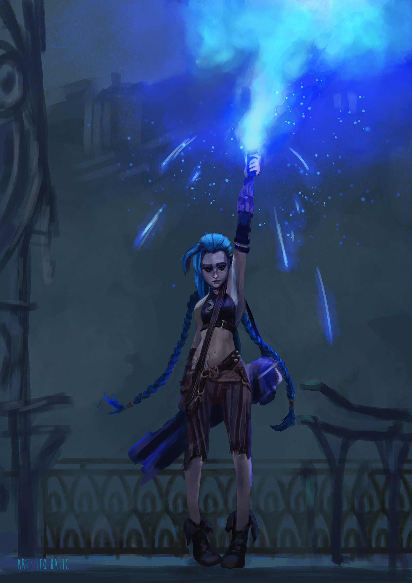 ArtStation JINX ARCANE