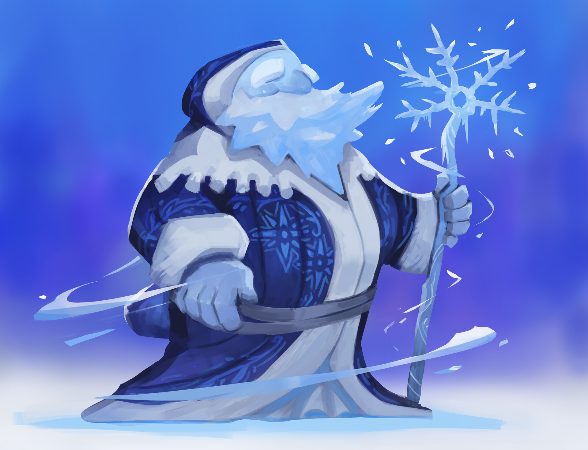 ArtStation - Old Man Winter