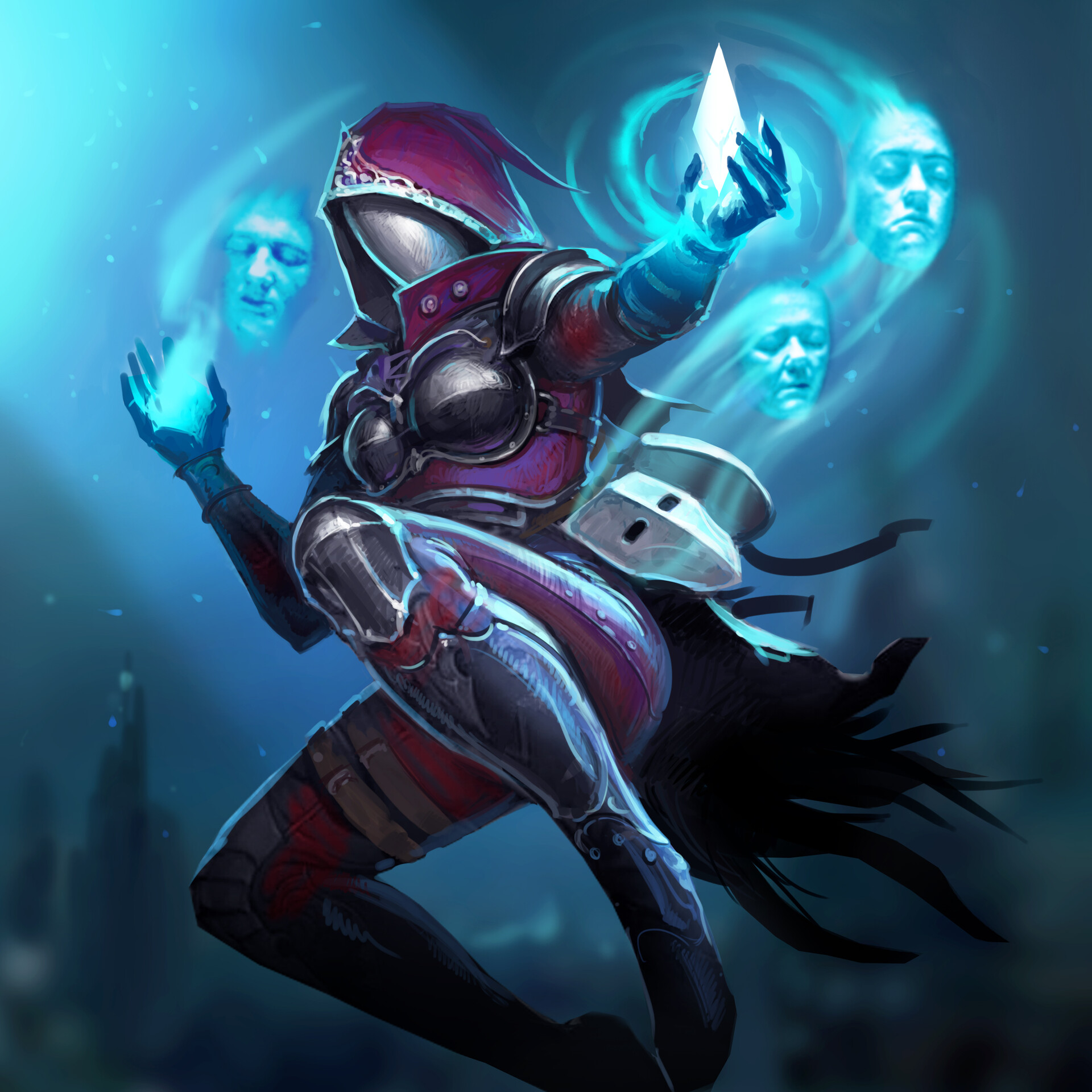 ArtStation Card Heroes Soul catcher