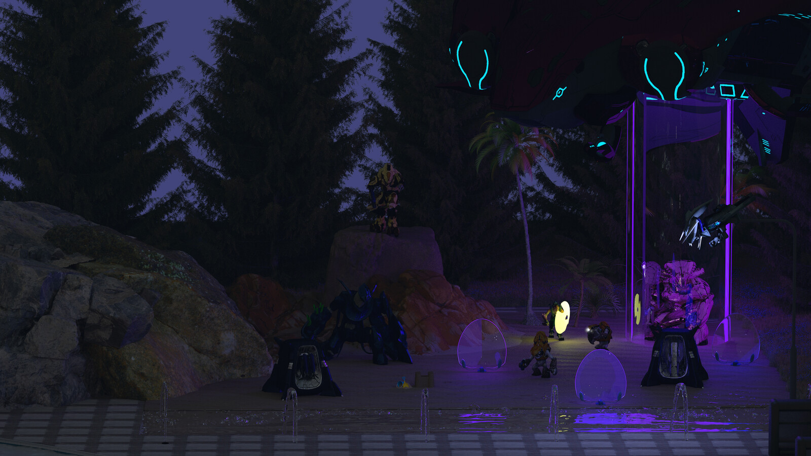 Ric Allan LaFollette Halo Swimming Pool and Water Park