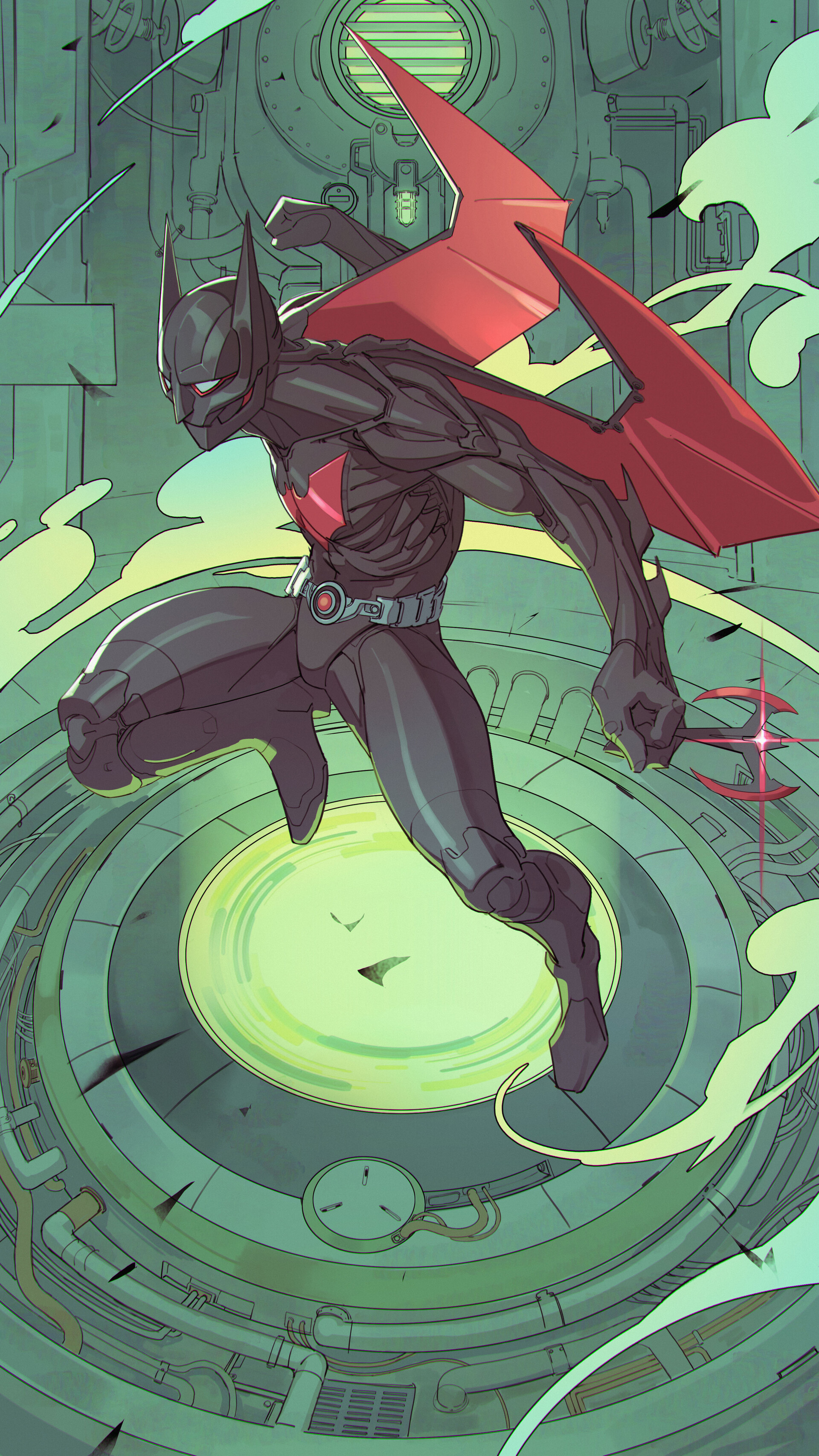 ArtStation Batman Beyond Fanart