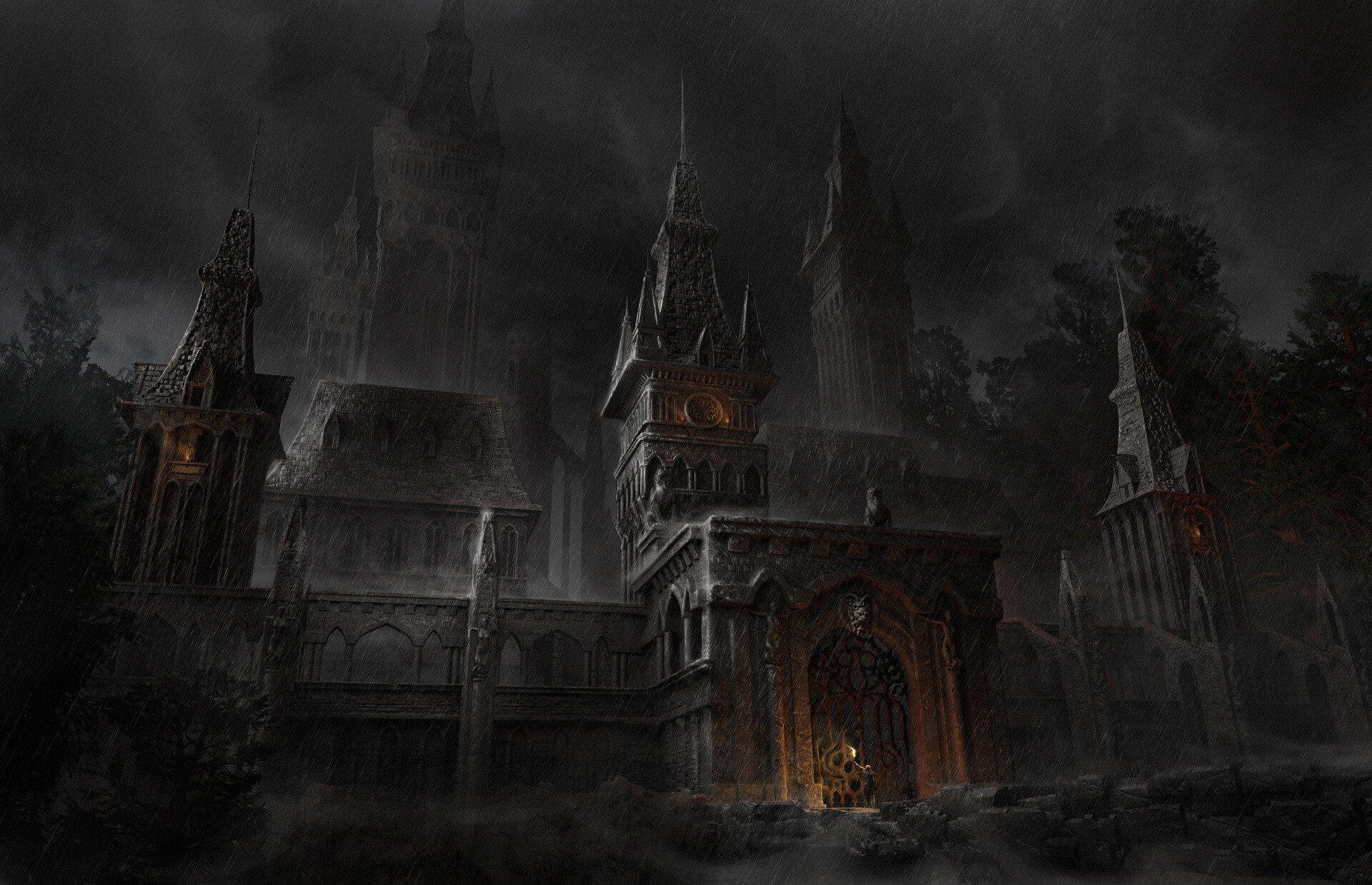 ArtStation - Gothic Castle