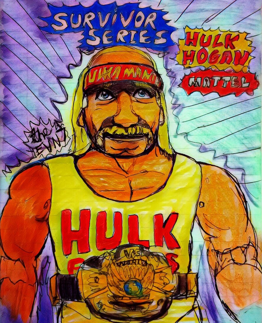 ArtStation - Hulk Hogan (Mattel Survivor Series)