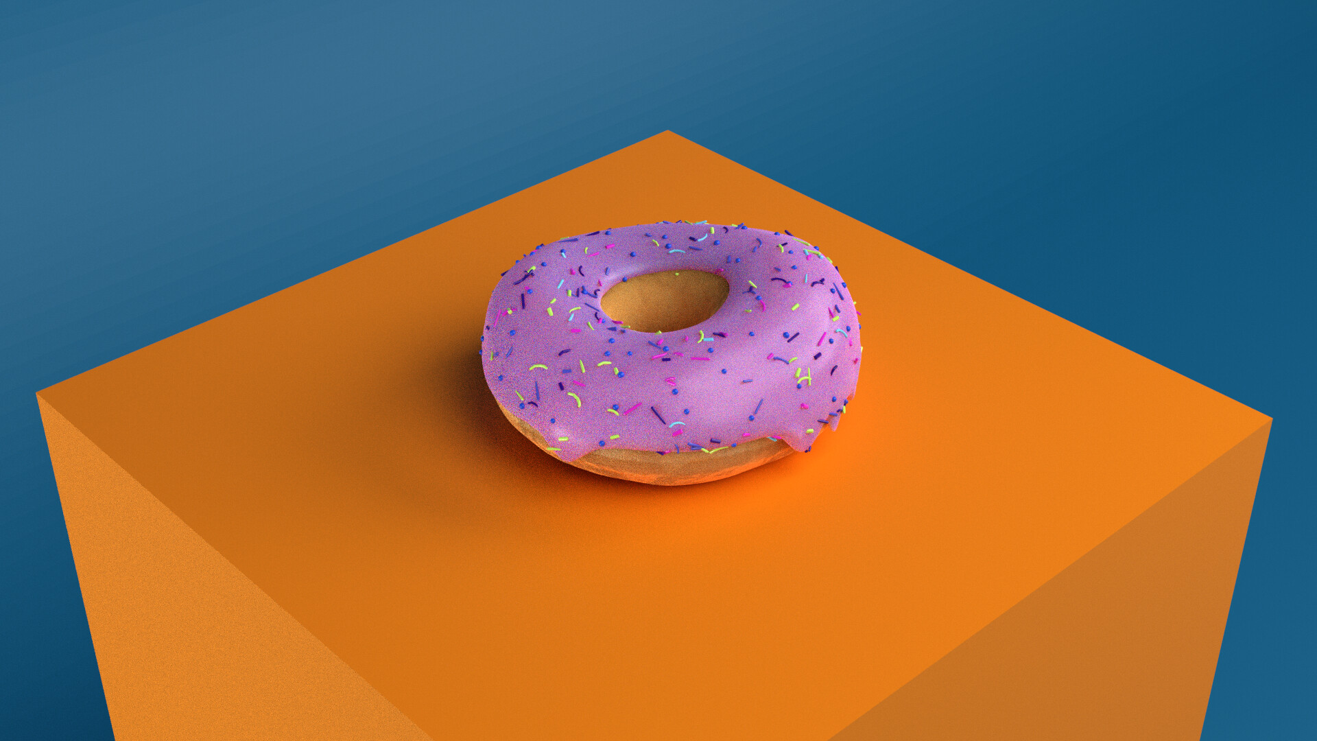 Artstation donut blender