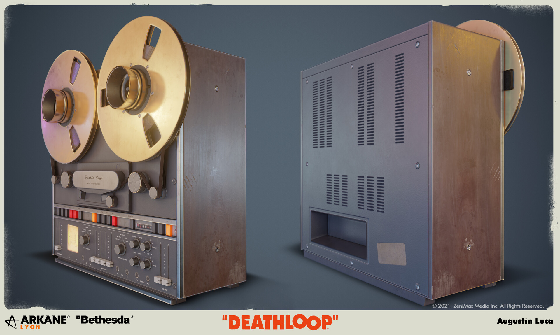 Augustin Luca DEATHLOOP Vintage tape recorder 3