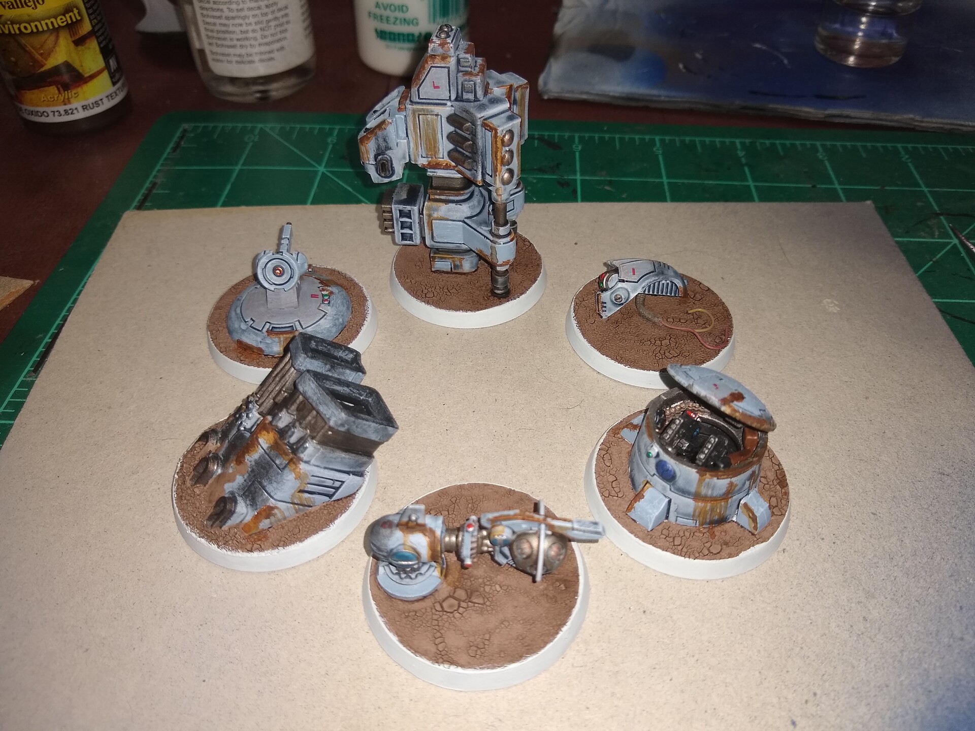 ArtStation Tau Objective Markers