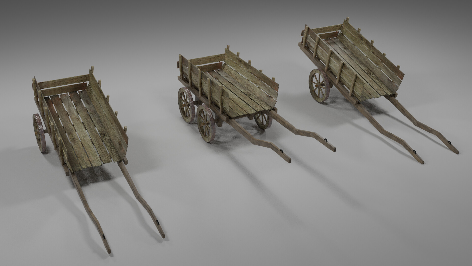 ArtStation Wooden Cart