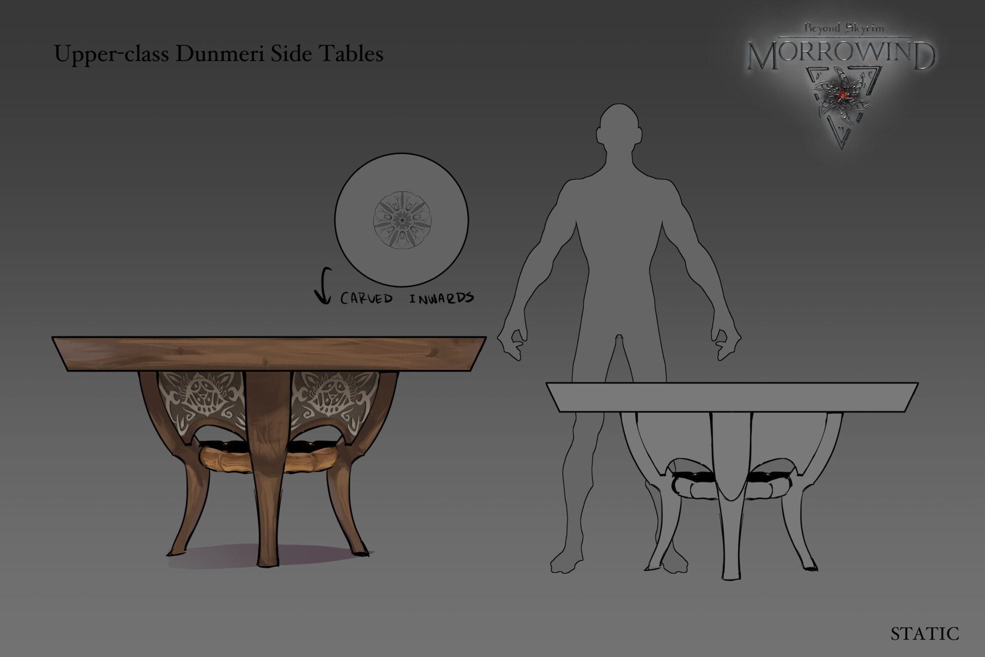 ArtStation BS Morrowind Dunmeri Tables