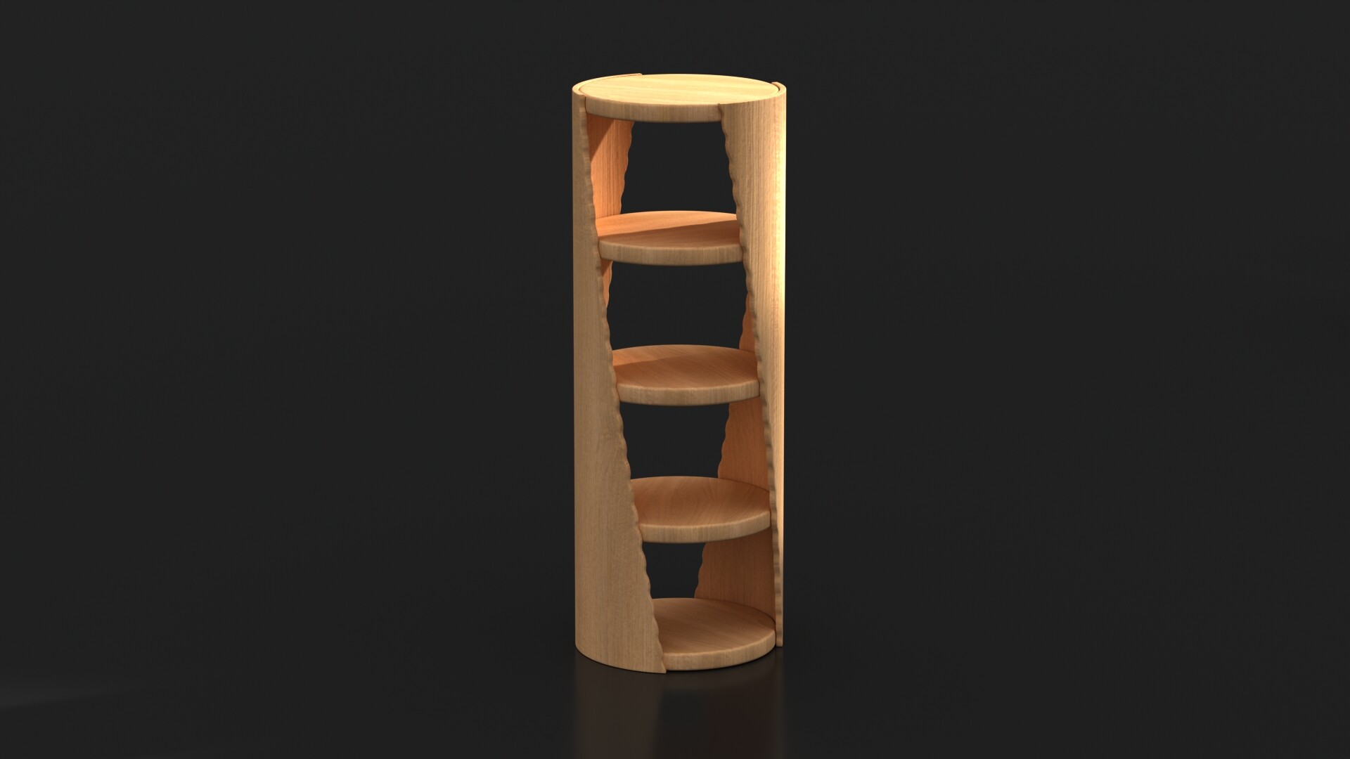 ArtStation Round Shelf