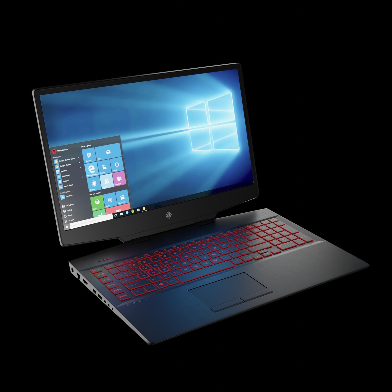 HP Omen 17 - Rigged