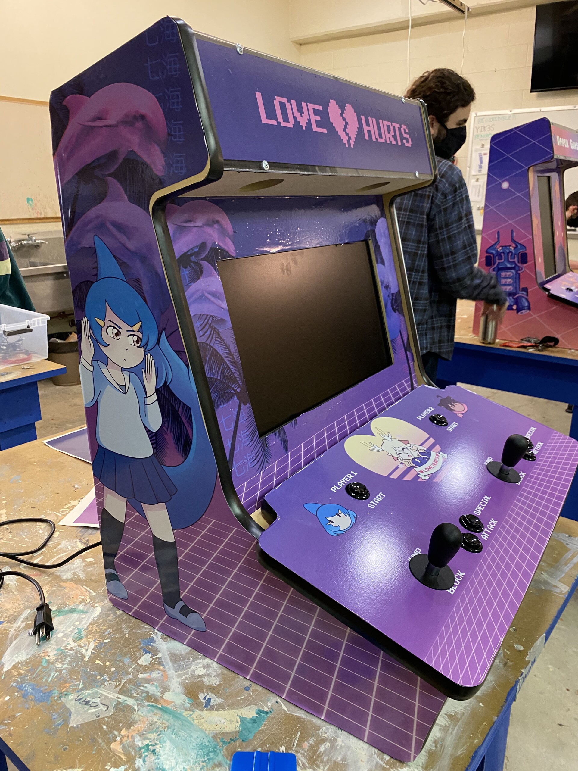 Home made Pop'n Arcade Cabinet by Nadeshiko-Aisha on DeviantArt
