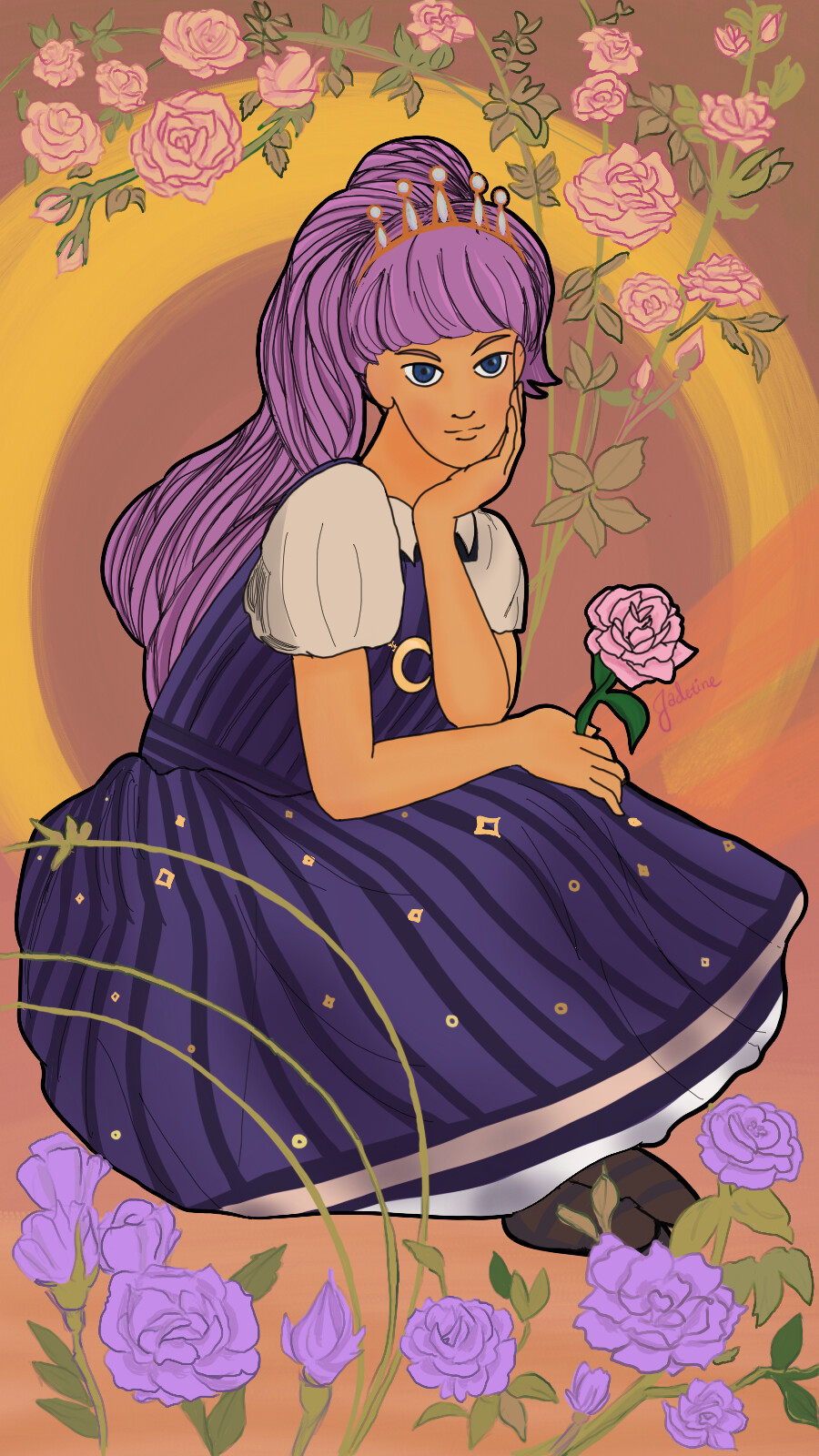 Karen Chien Roxxy In Mucha Style karen-chien-roxxy-in-mucha-style