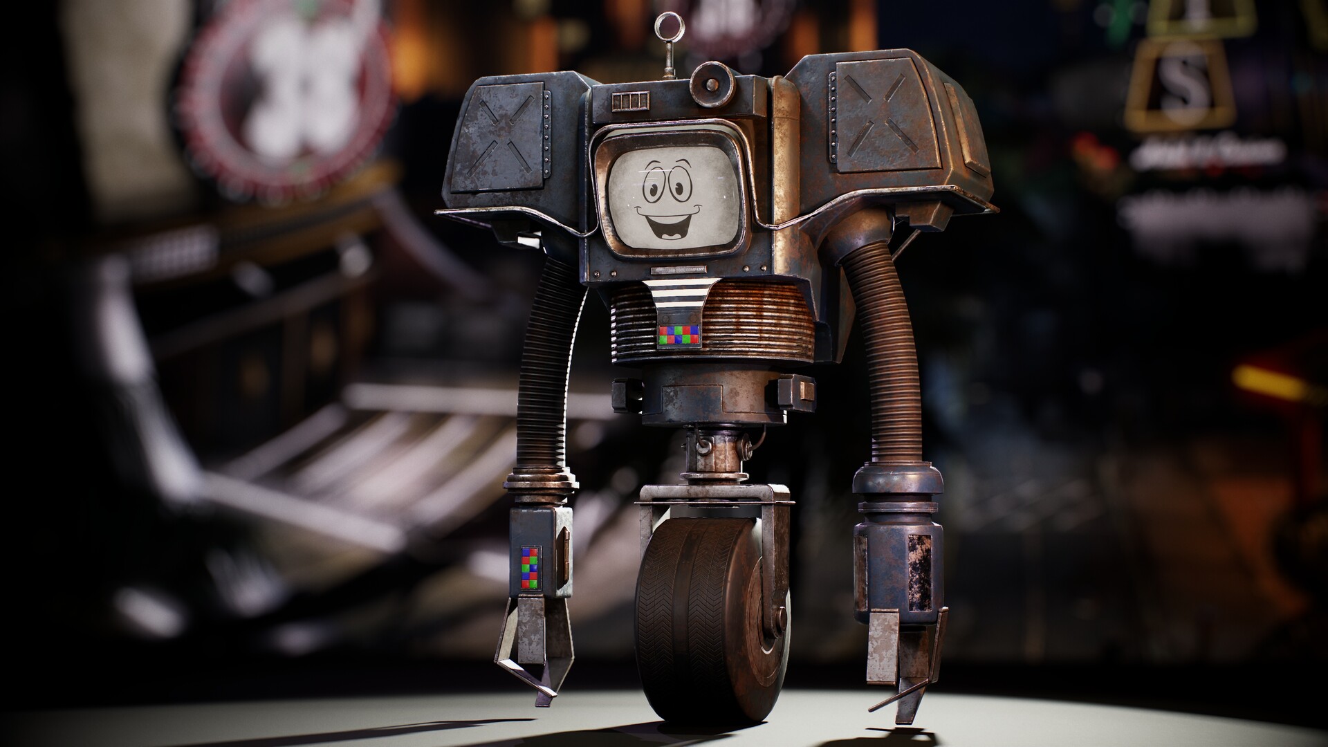 Joseph Simpkin (TheFriedturkey) Fallout New Vegas Securitron Remake