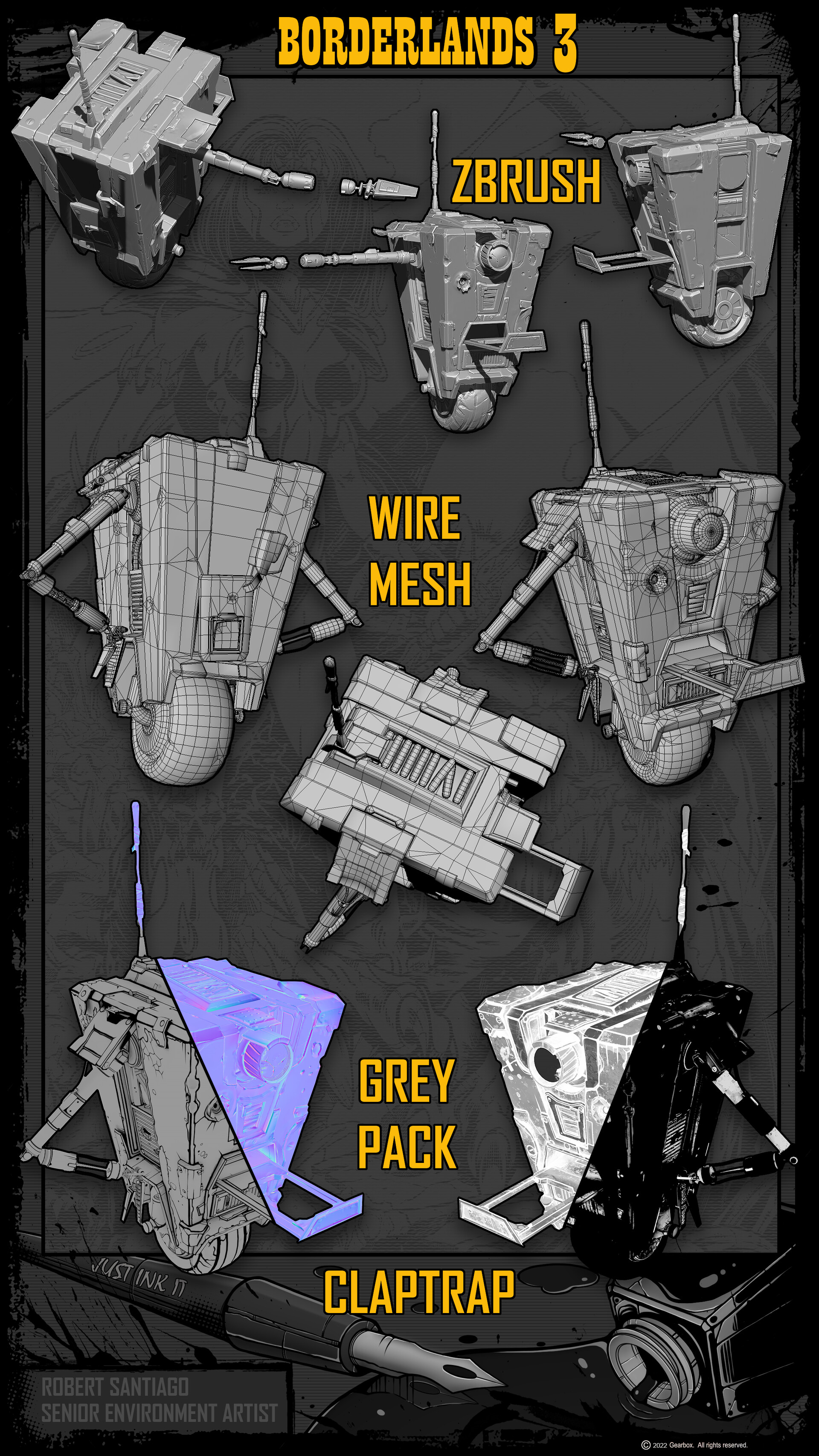 Robert Santiago BL3 Clap Trap