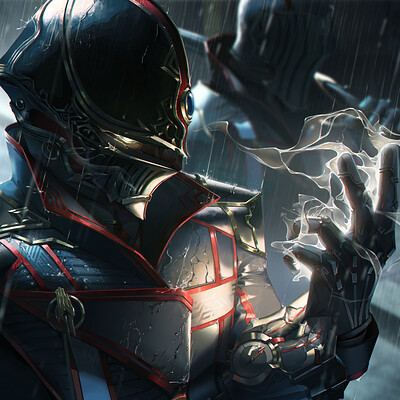 Artstation 武士