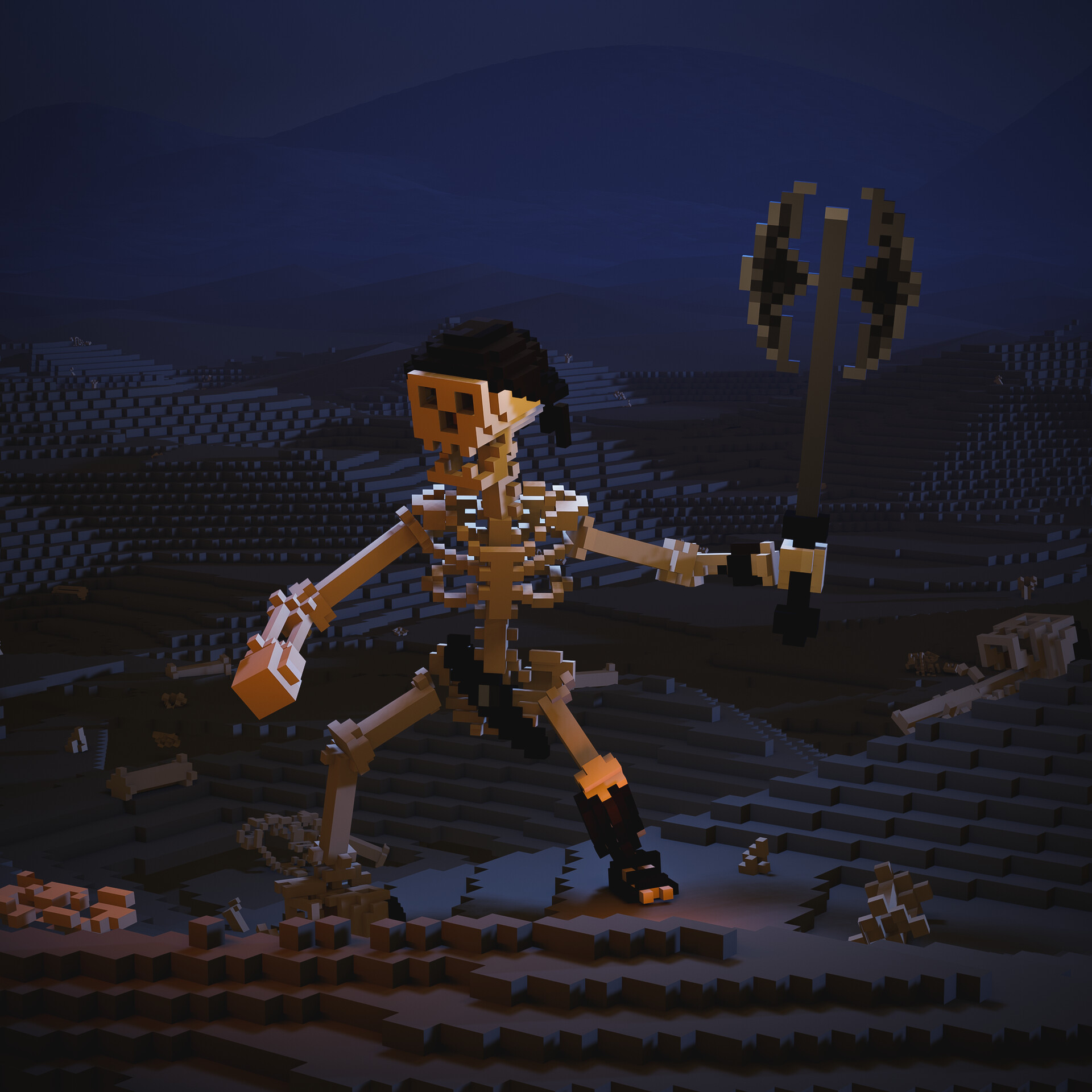 ArtStation - skeleton knight