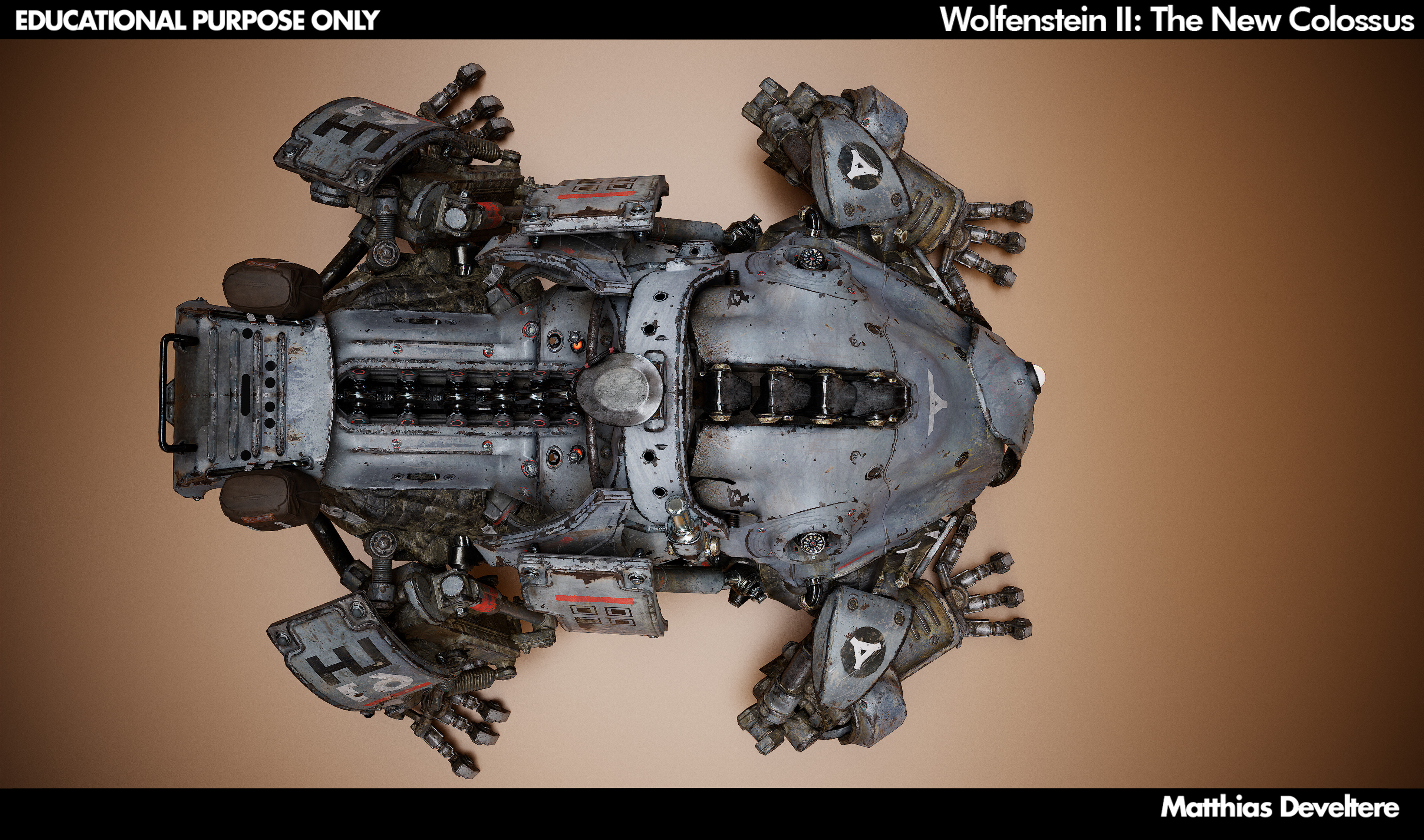 ArtStation - Assets for Wolfenstein The New Order