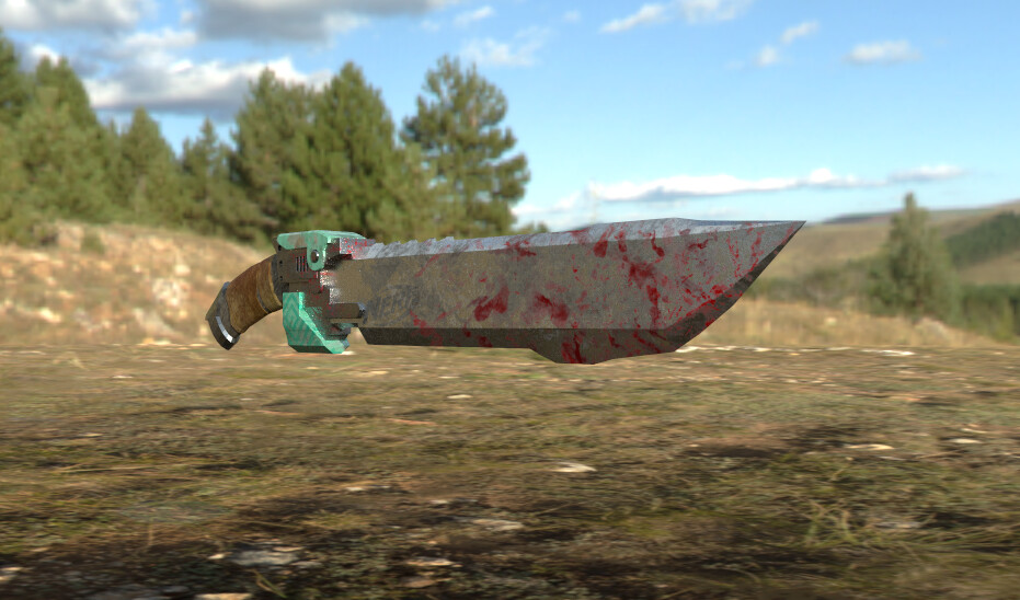 Brandon muhlestein retrovertex nerf zombie sword