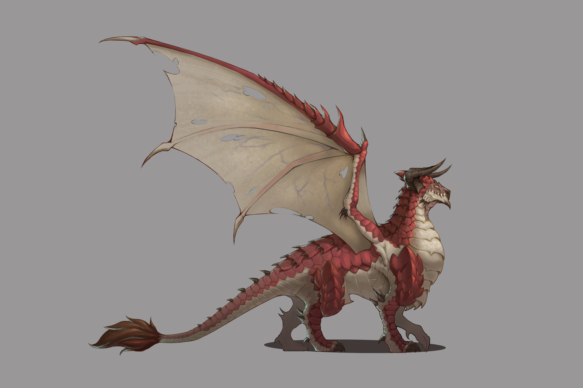 ArtStation - dragon design